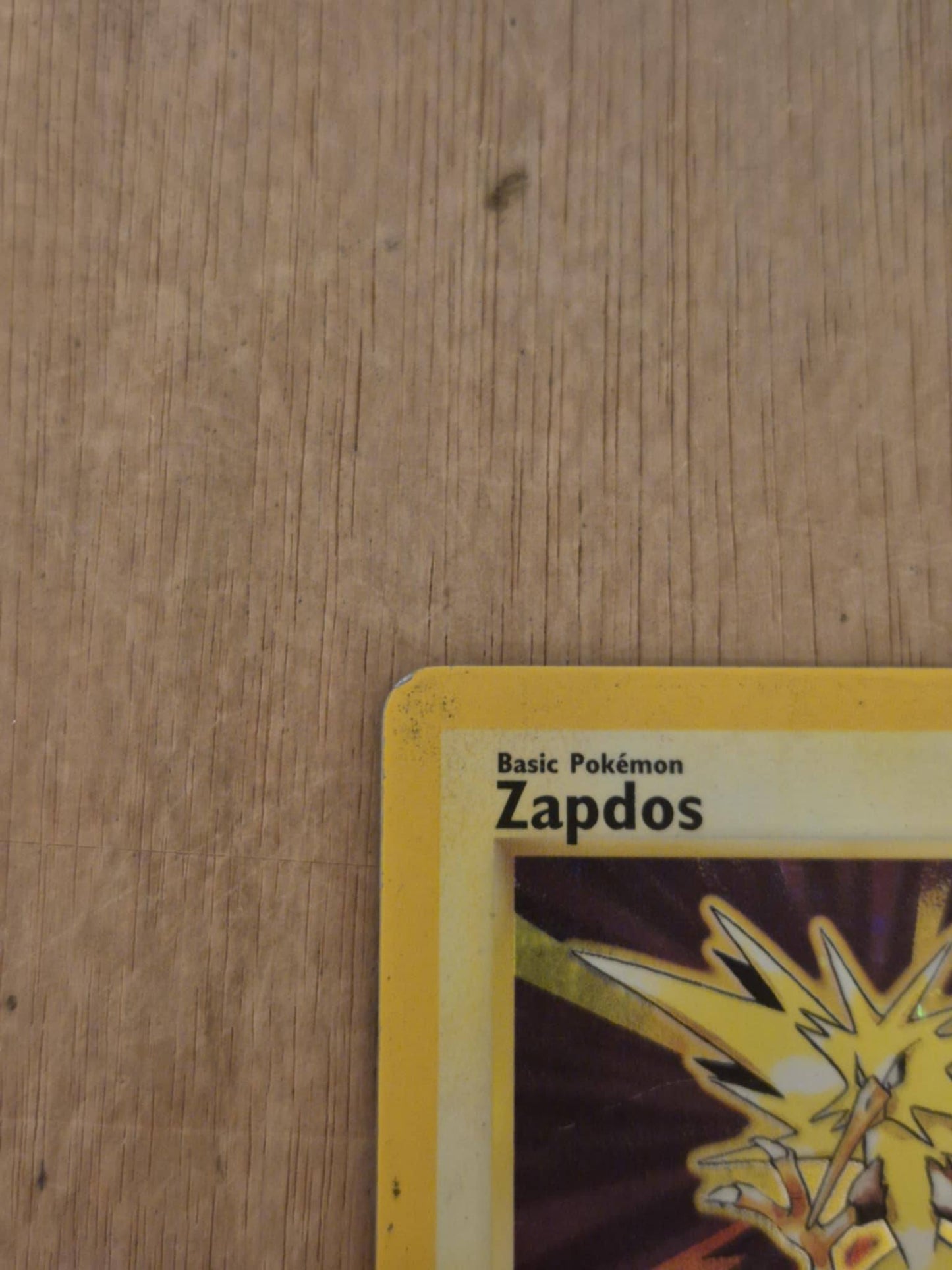Zapdos Holo 16/102 Base Set Single Pokémon Card