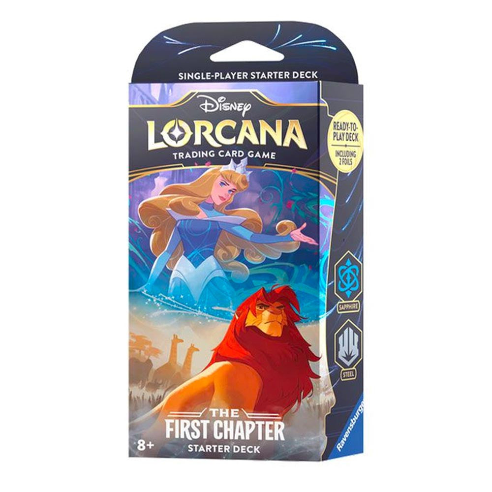 Lorcana: The First Chapter - Sapphire and Steel Starter Deck