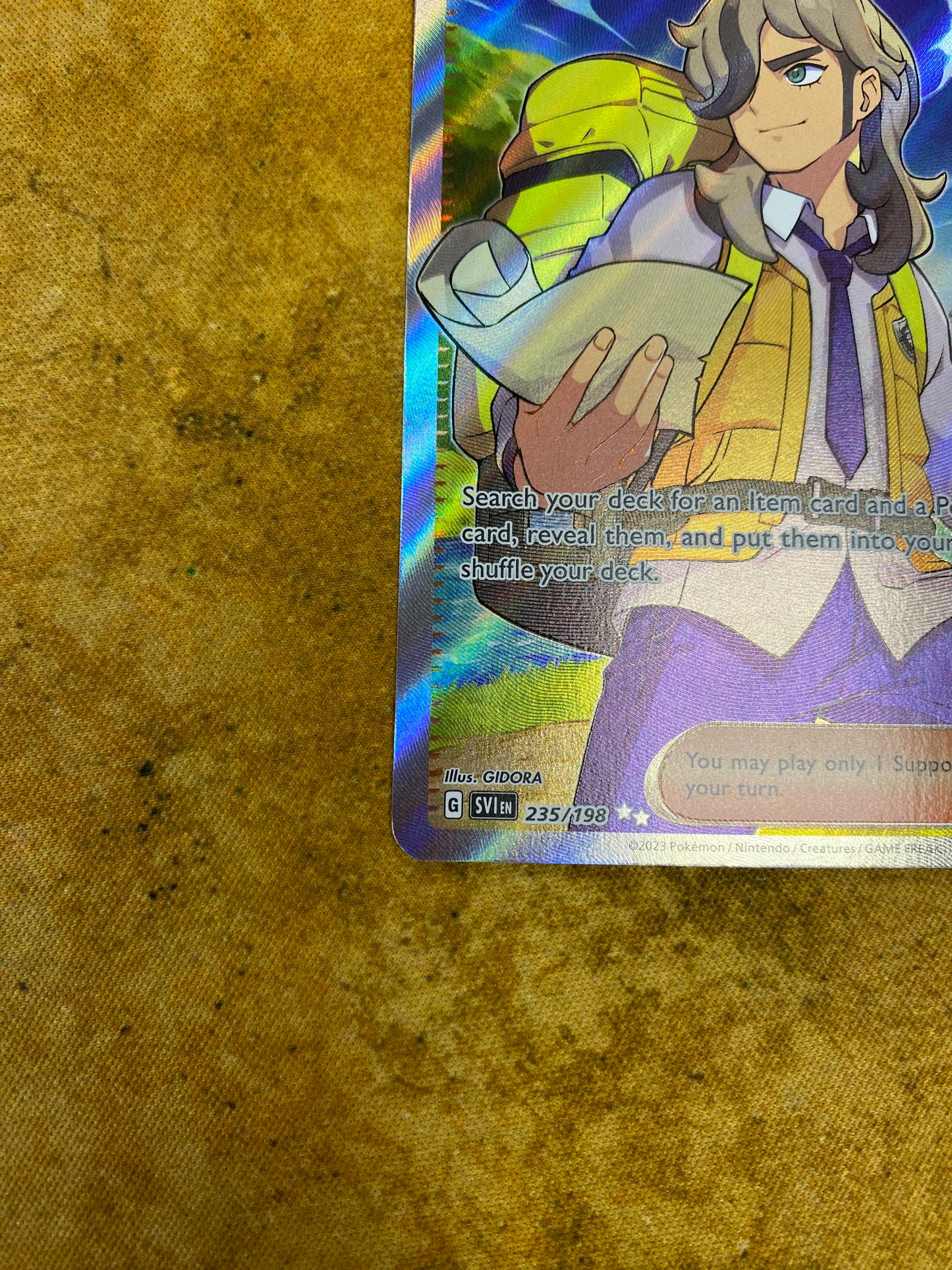 Arven 235/198 Scarlet & Violet Base Set Single Pokemon Card