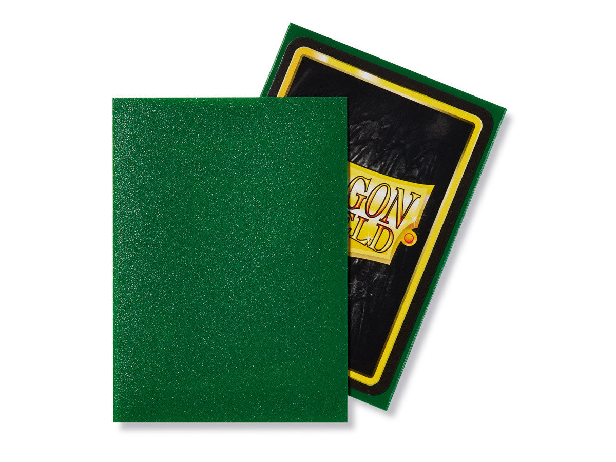 Dragon Shield Matte - Emerald (100 ct.) In Box