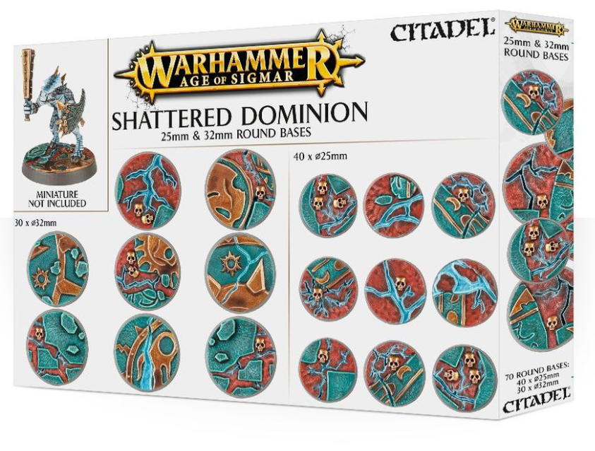 Shattered Dominion 25 & 32mm Round Bases