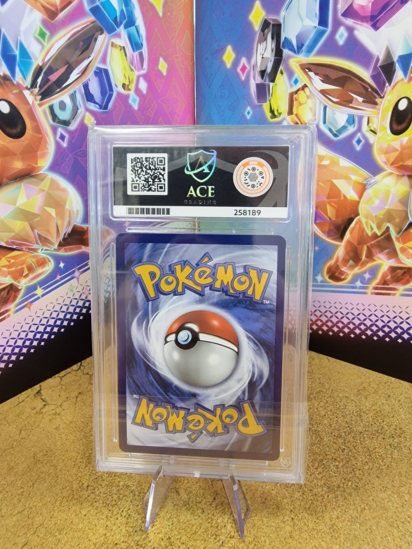 Serena #193 Silver Tempest ACE 9 Graded Pokémon Card