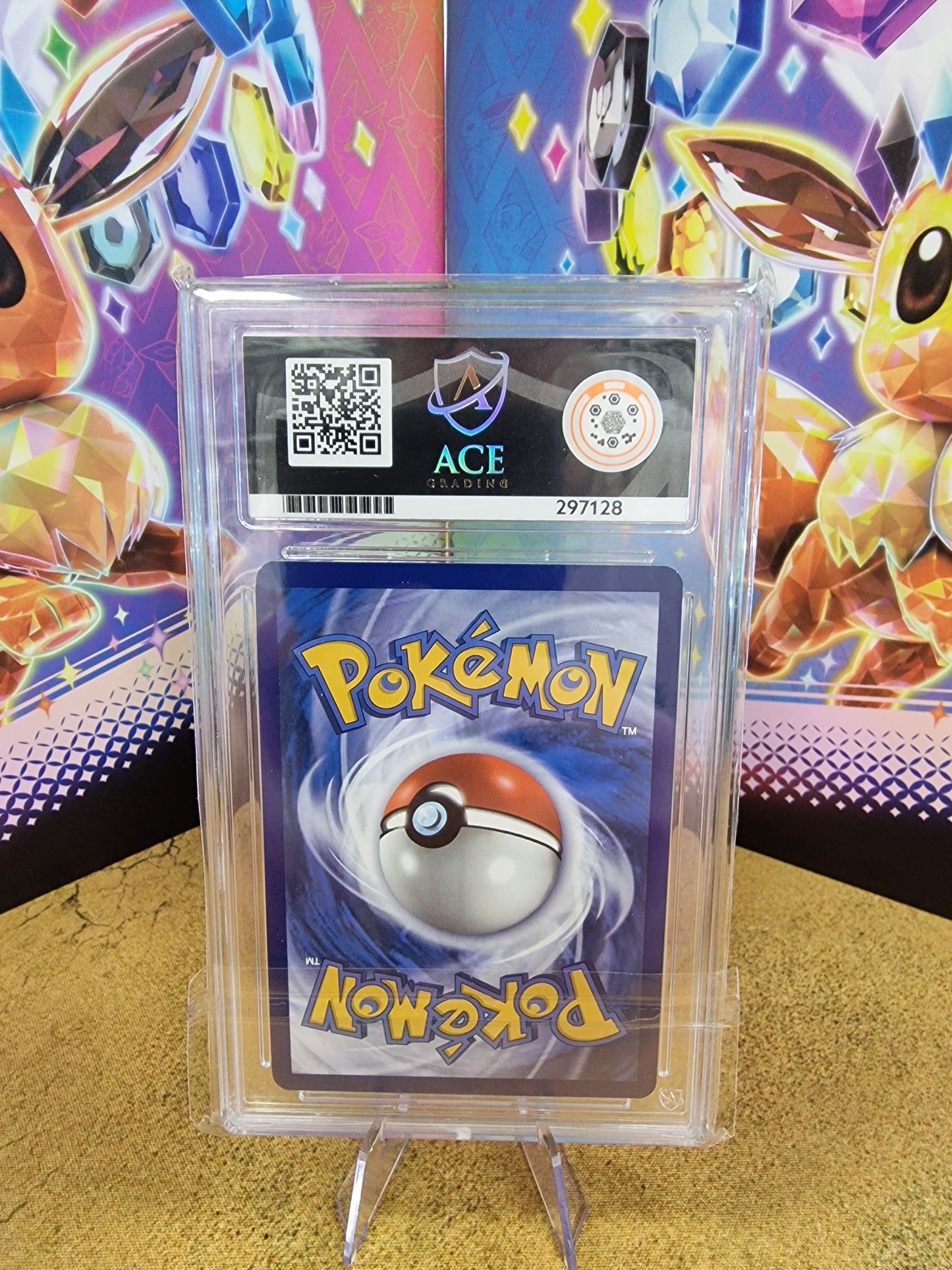 Vaporeon #168 Black Star Promo ACE 9 Graded Pokémon Card