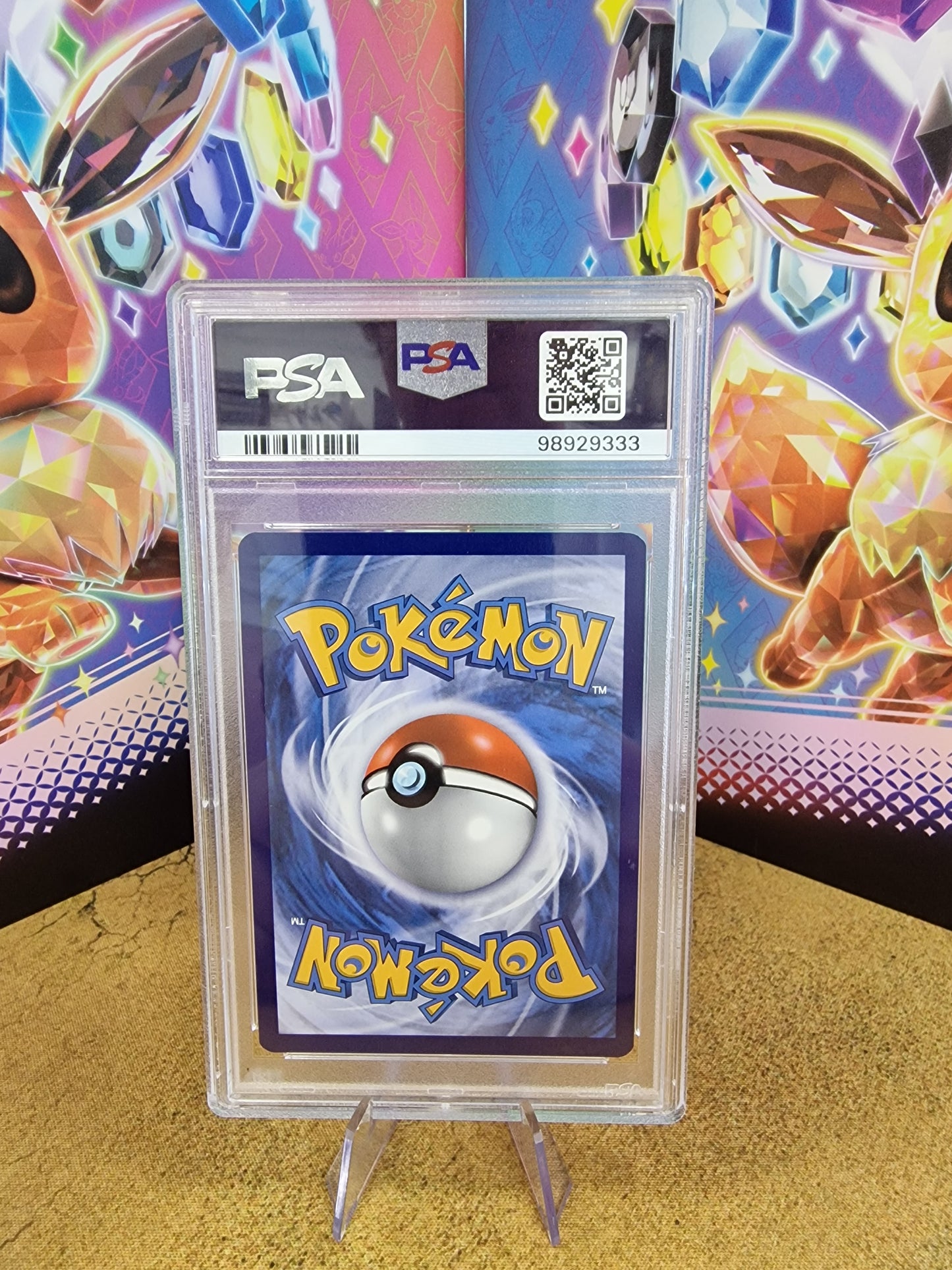 Vaporeon V #181 Black Star Promos PSA 9 Graded Pokémon Card