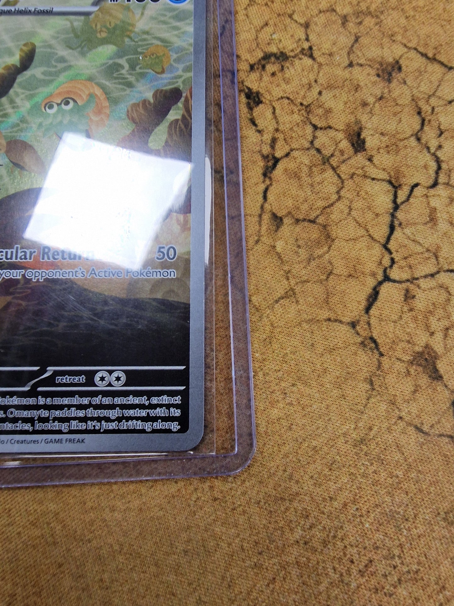 Omanyte 180/165 SV 151 Single Pokémon Card
