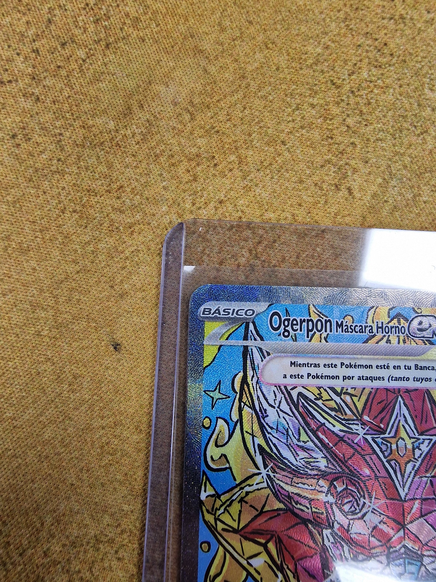 Hearthflame Mask Ogerpon 148/131 Spanish Prismatic Evolutions Single Pokémon Card