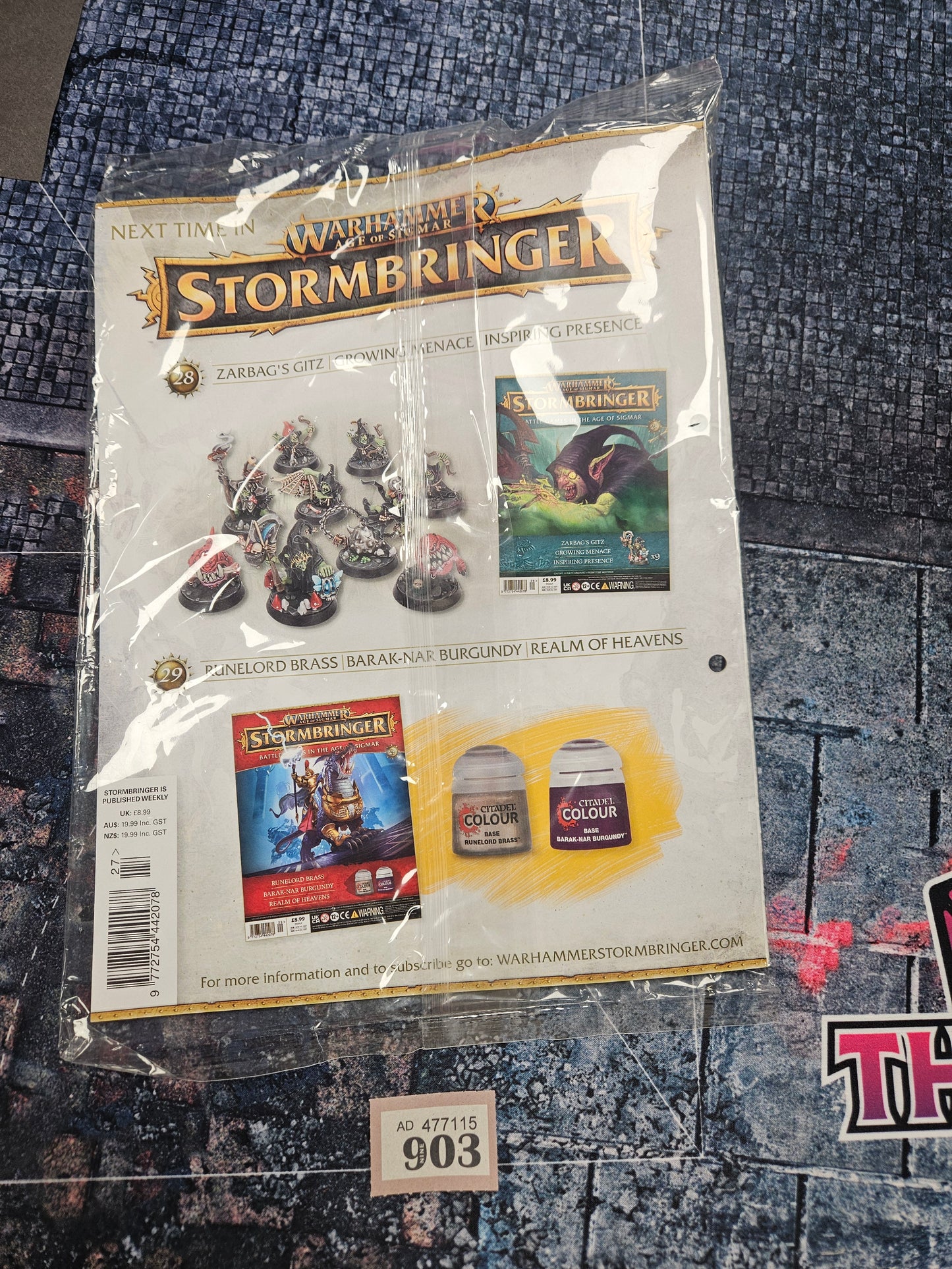 Stormbringer Issue 27 6x Gryph Hounds #903 Stormcast Eternals AOS Warhammer 40k