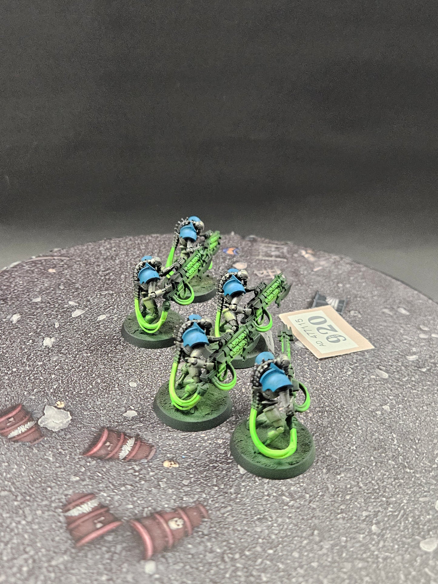 5x Immortals #920 VERY Well Painted Necrons Warhammer 40k