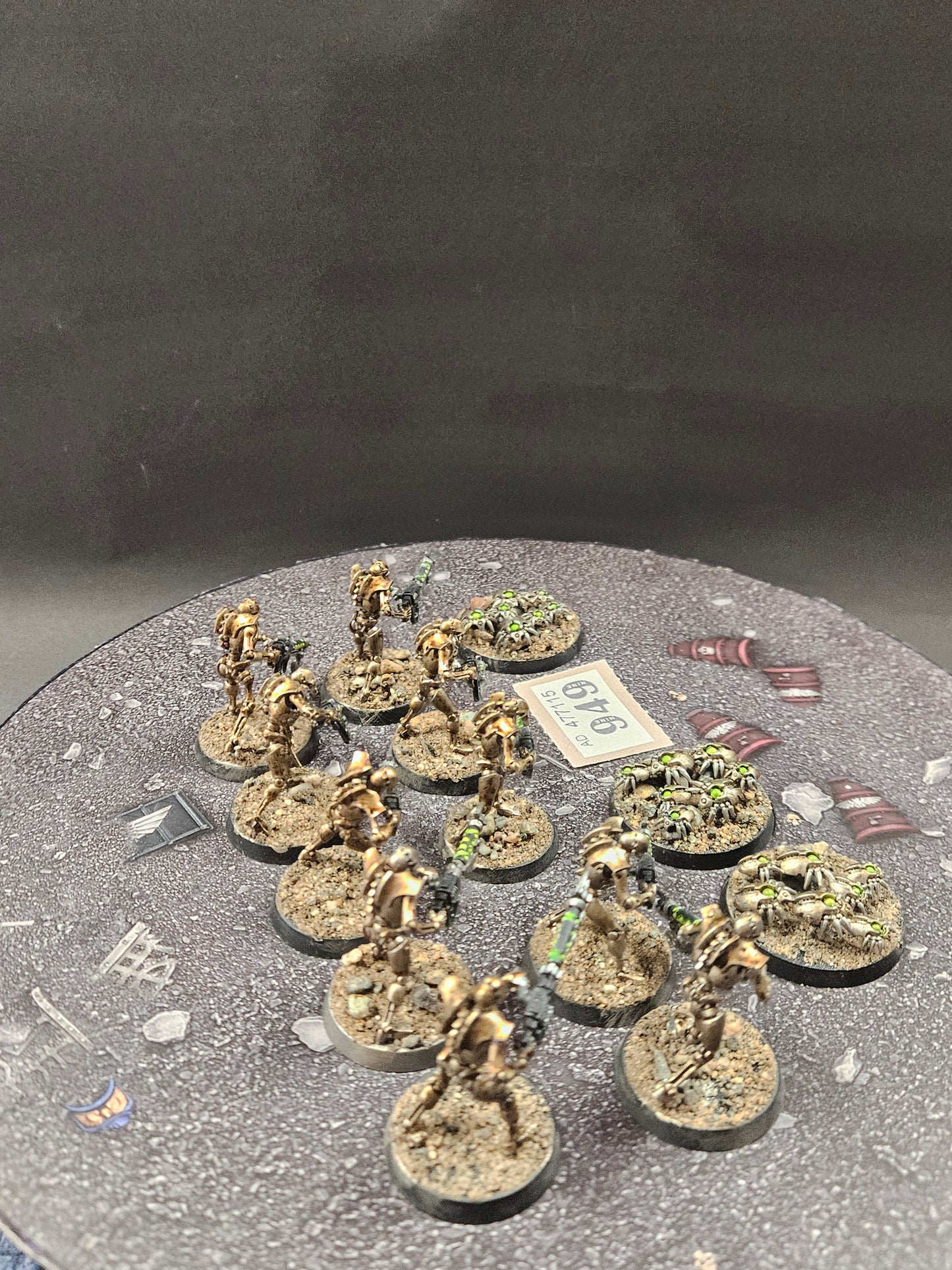 10x Warriors + 3x Scarabs #949 Well Painted Necrons Warhammer 40k