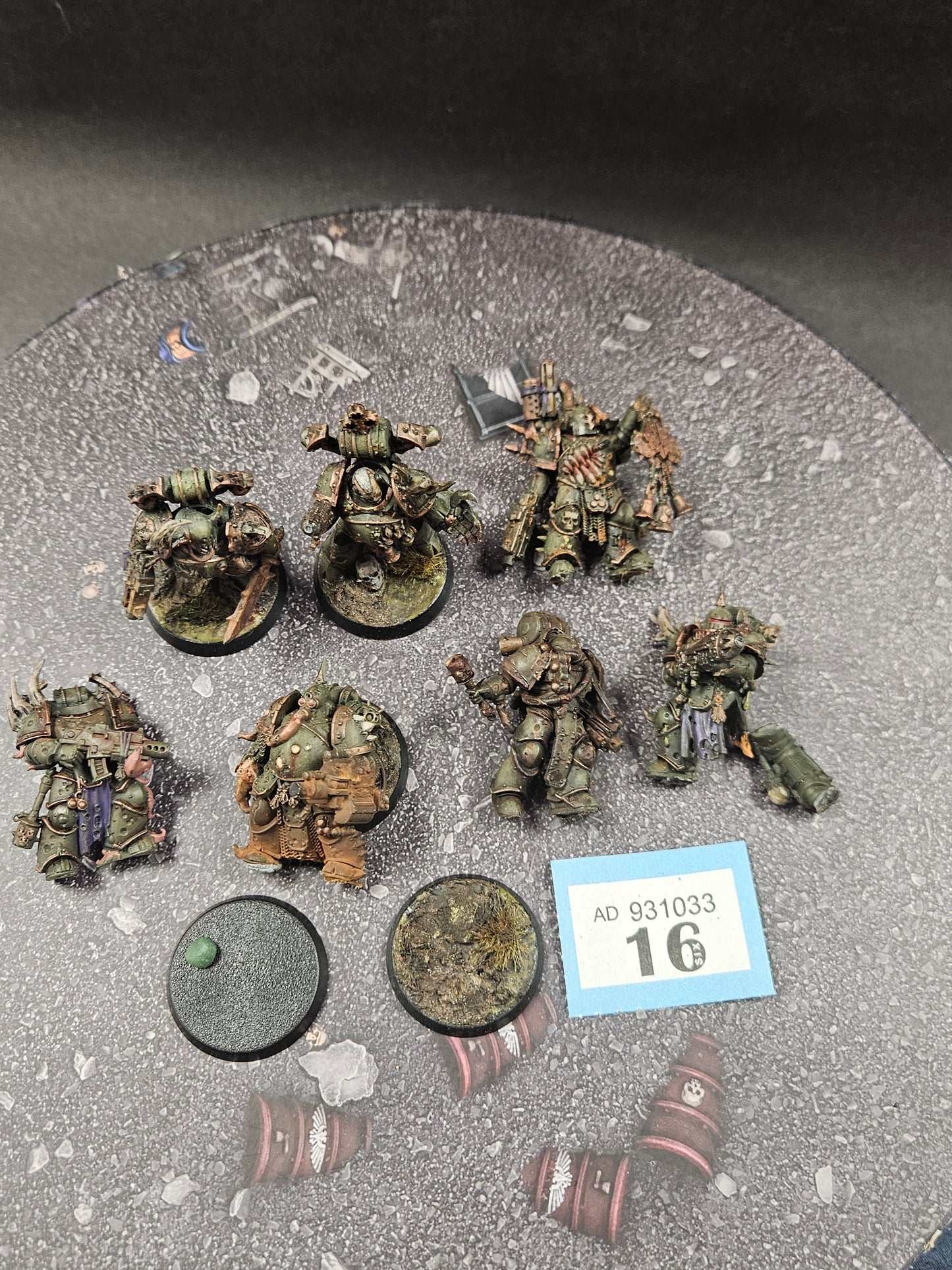 7x Plague Marines #16 Death Guard Warhammer 40k