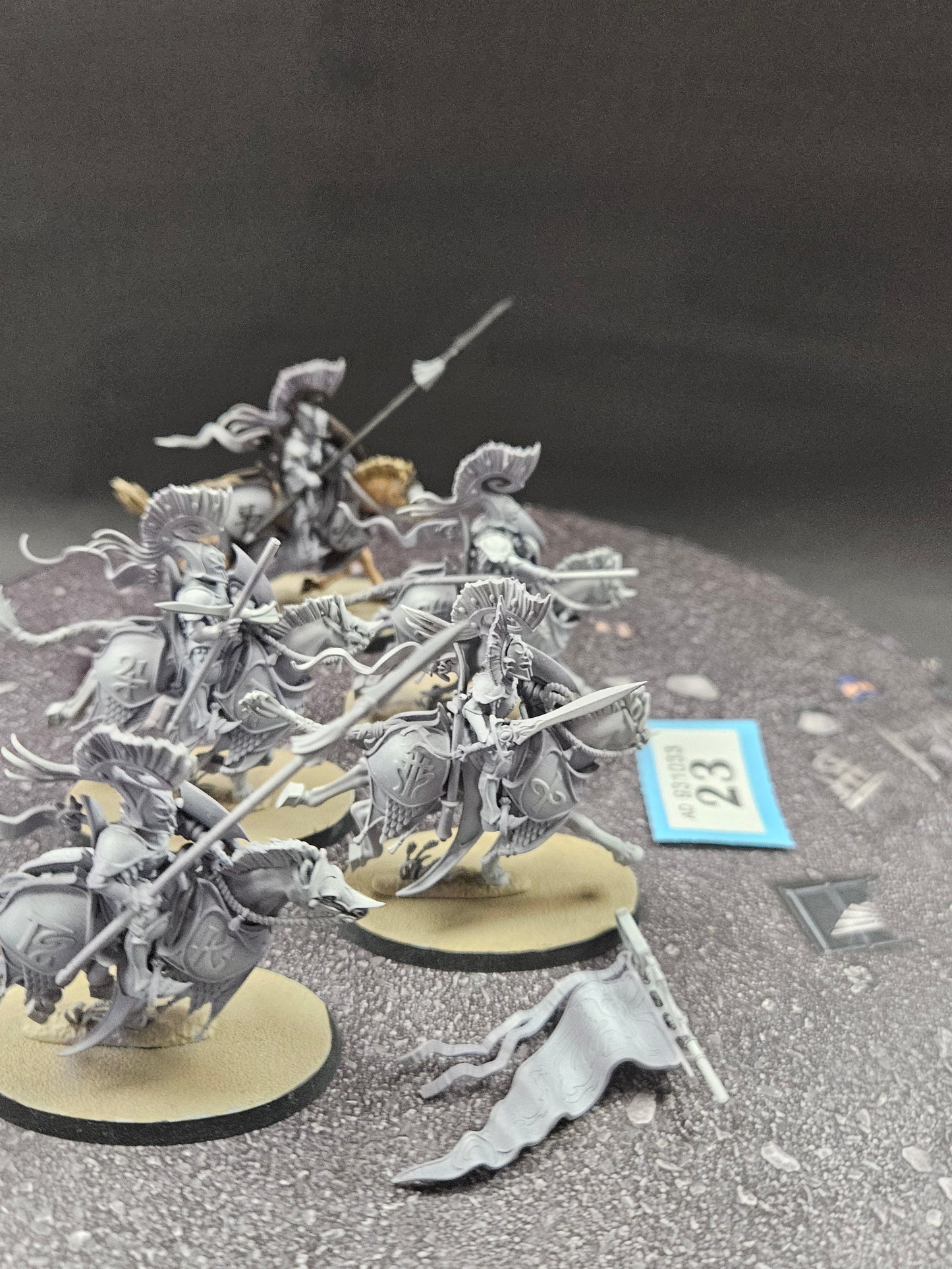 5x Vinari Dawnriders #23 Lumineth Realm Lords AOS Warhammer 40k