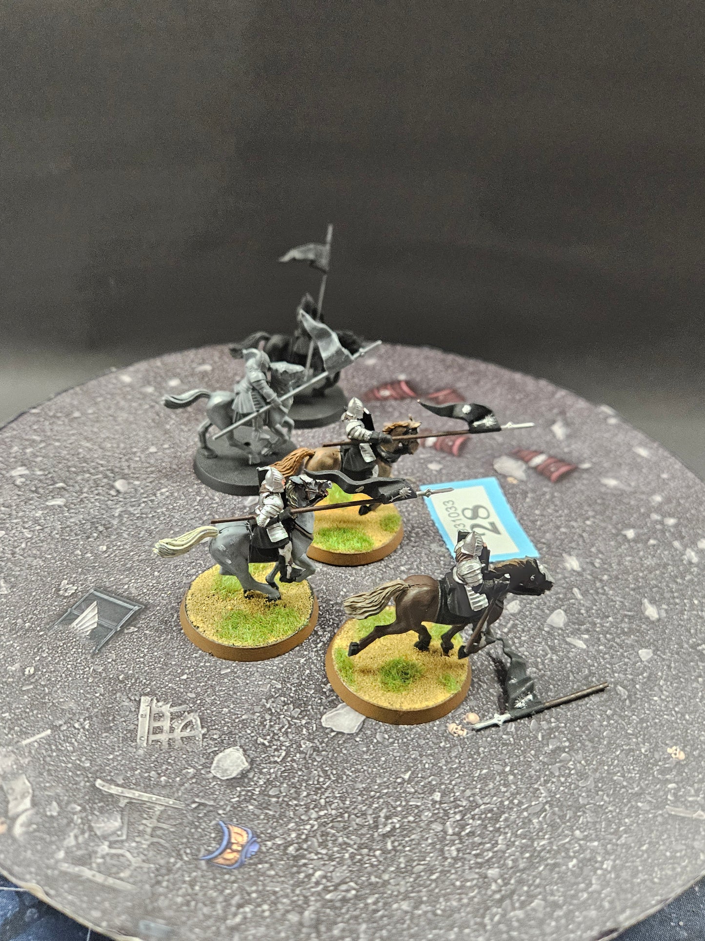 5x Knights of Minas Tirith #28 Good MESBG LOTR Warhammer 40k