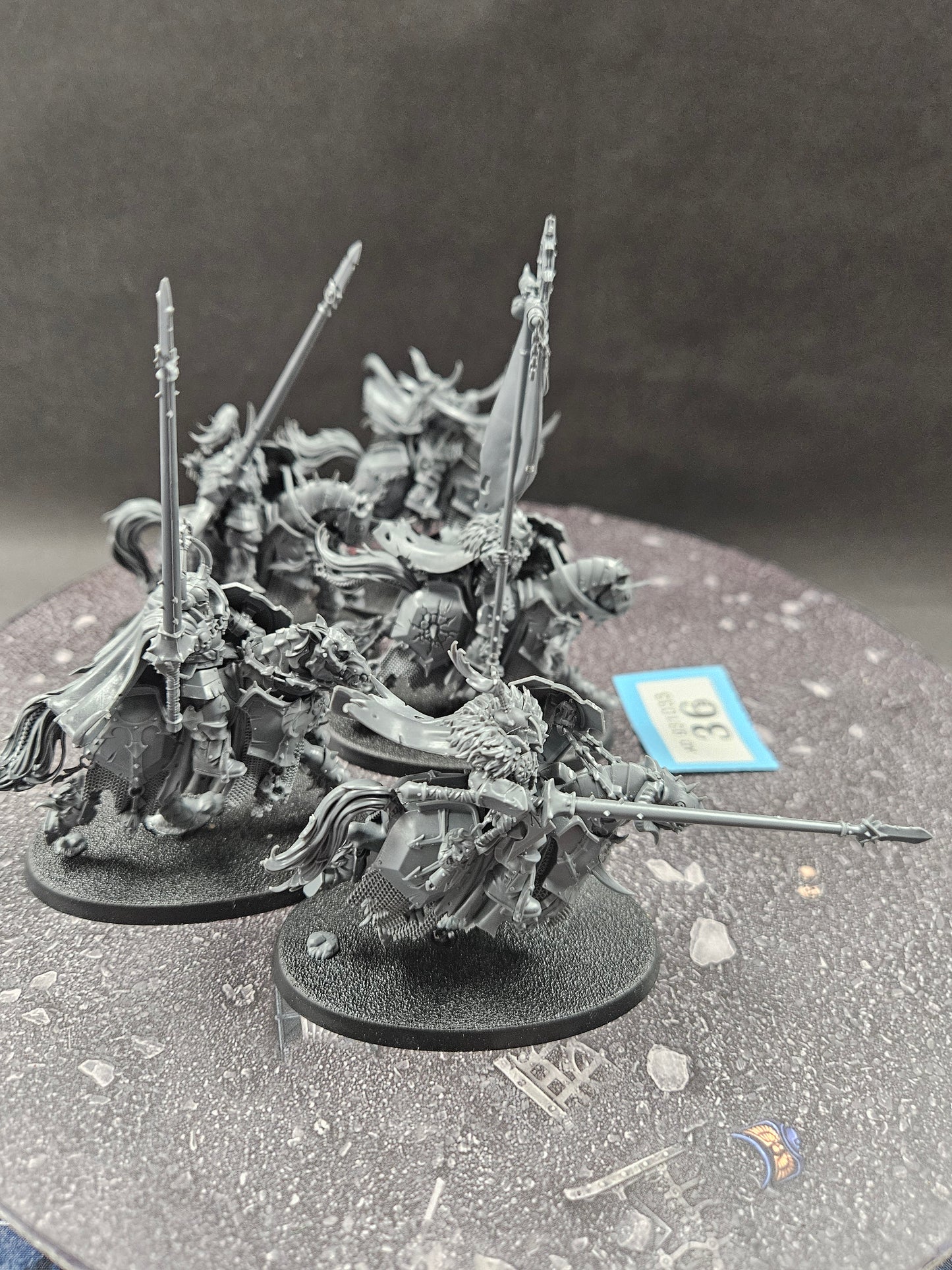 5x Chaos Knights #36 Slaves to Darkness AOS Warhammer 40k