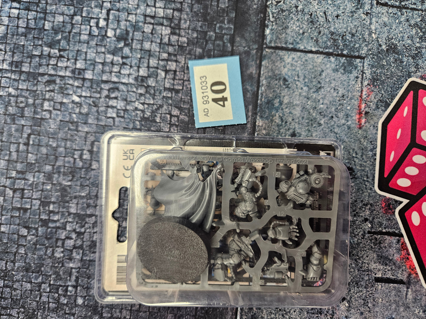 Primaris Captain in Gravis Armour #40 BNIB Space Marines Warhammer 40k