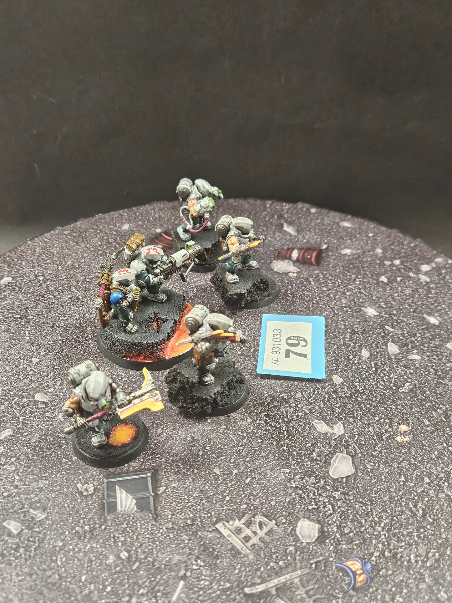 5x Cthonian Beserks #79 Leagues of Votann Well Painted Warhammer 40k