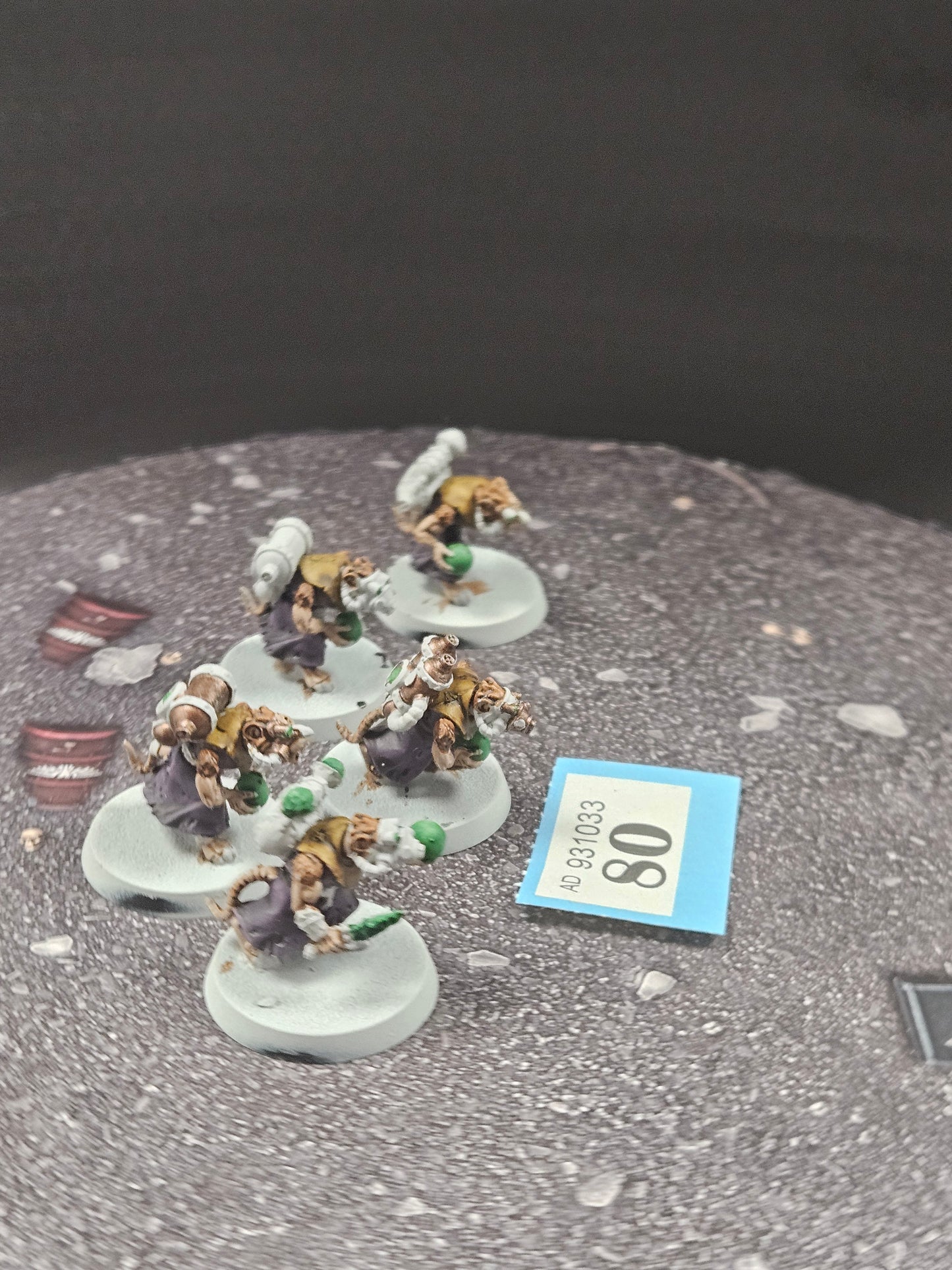 5x Acolyte Globadiers OOP #80 Skaven AOS Warhammer 40k