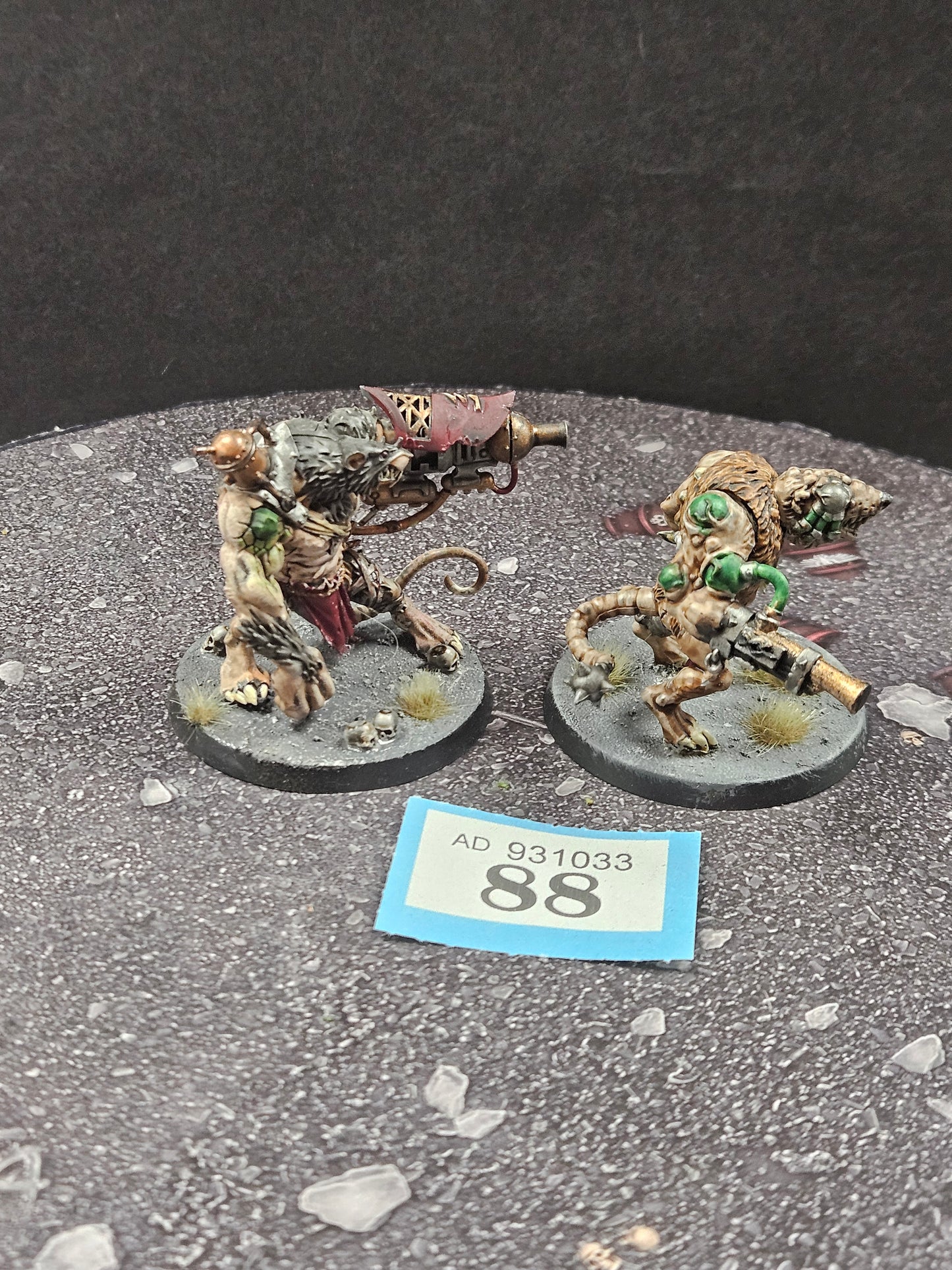 2x Rat Ogors #88 Skaven Well Painted AOS Warhammer 40k