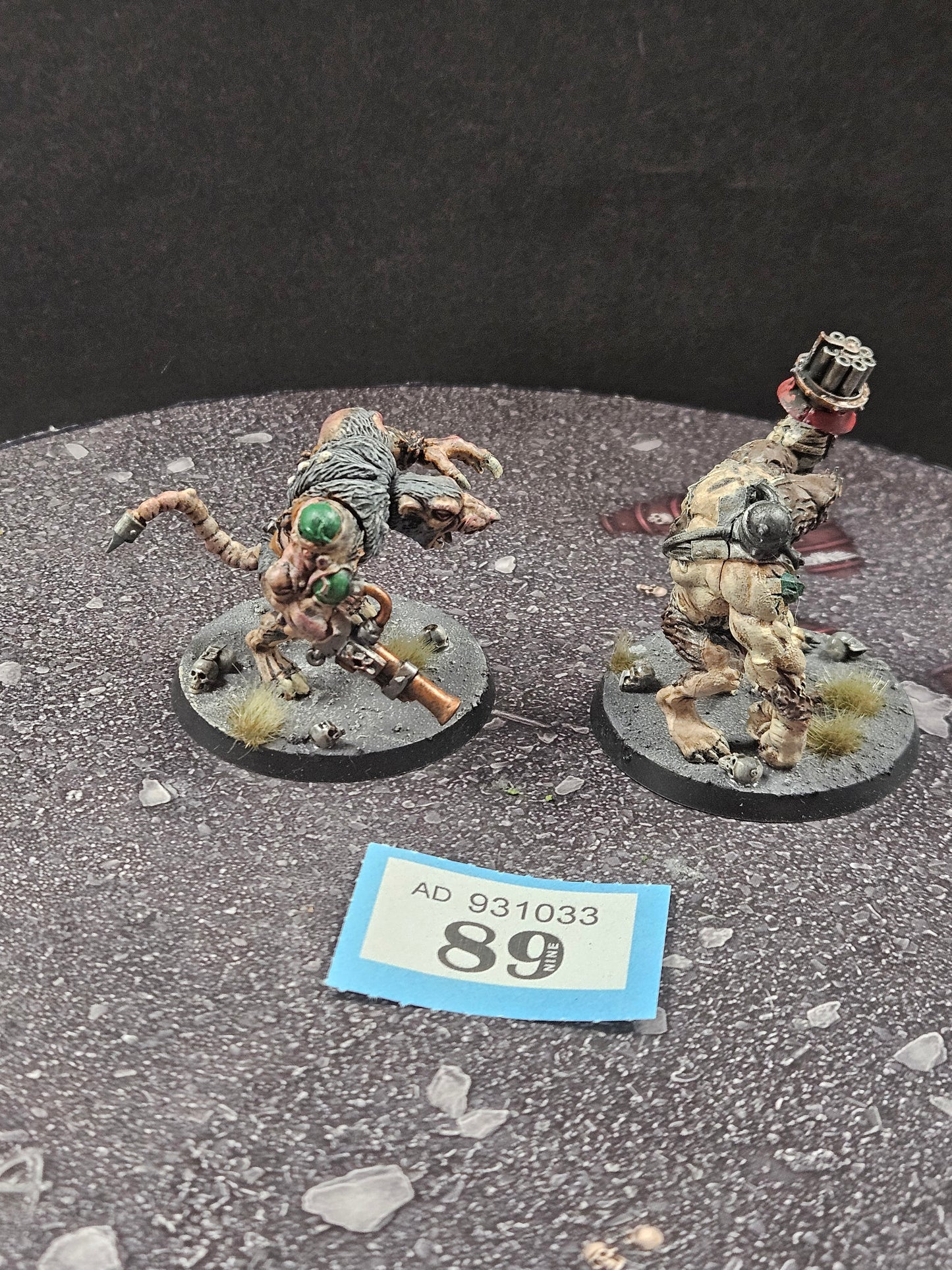 2x Rat Ogors #89 Skaven Well Painted AOS Warhammer 40k