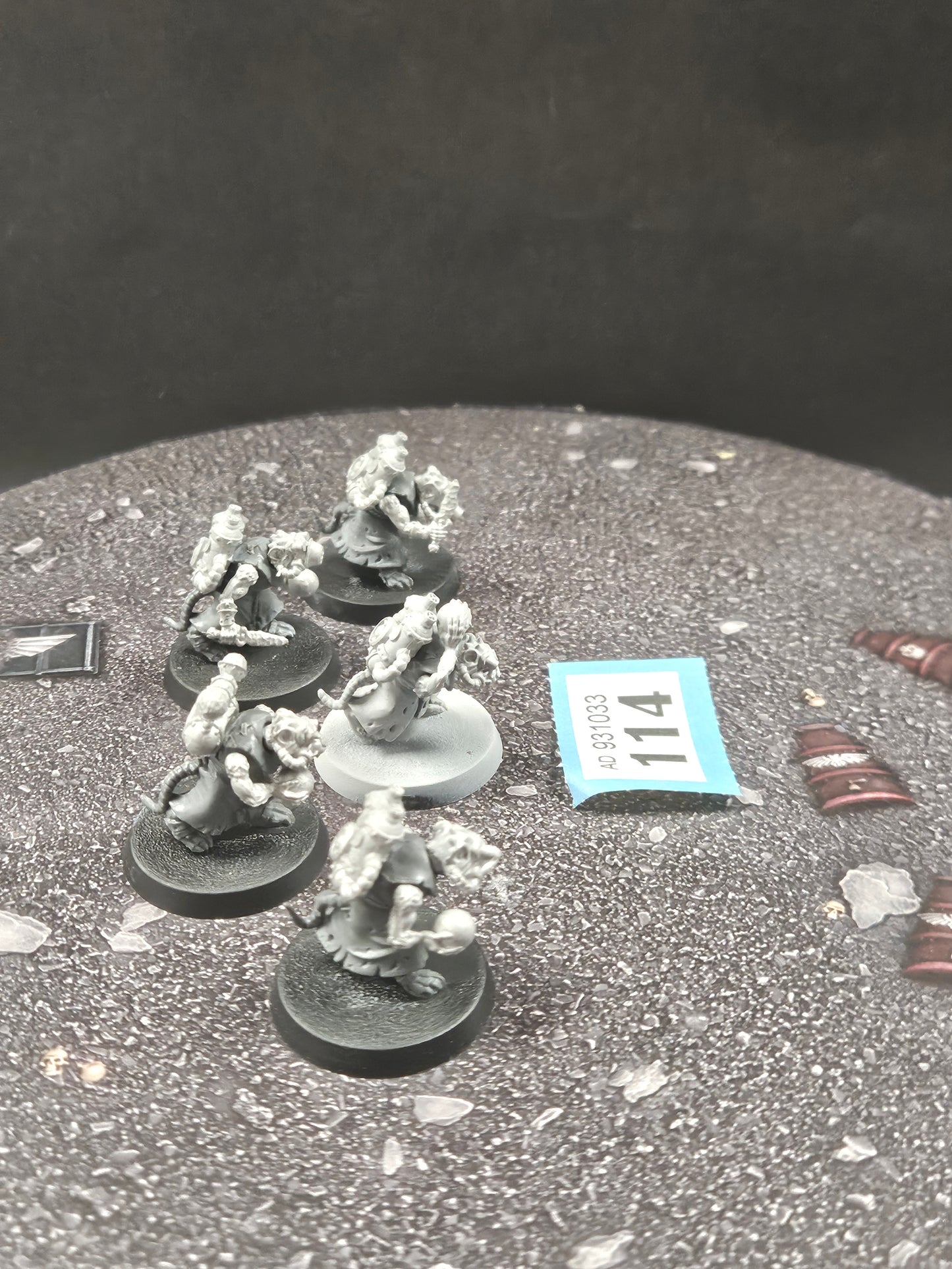 5x Acolyte Globadiers #114 Skaven AOS Warhammer 40k