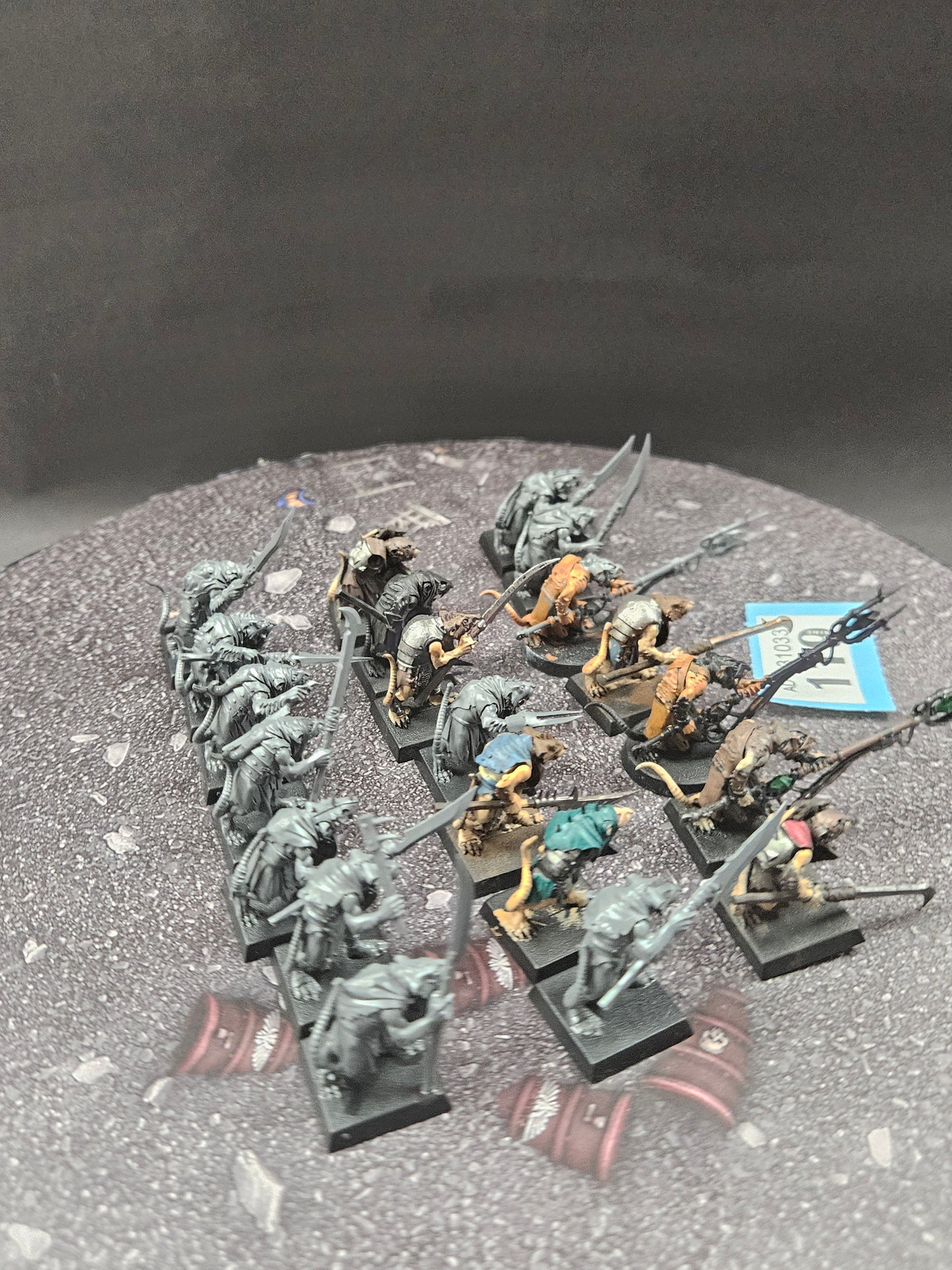 21x Plague Monks #119 Skaven AOS Warhammer 40k