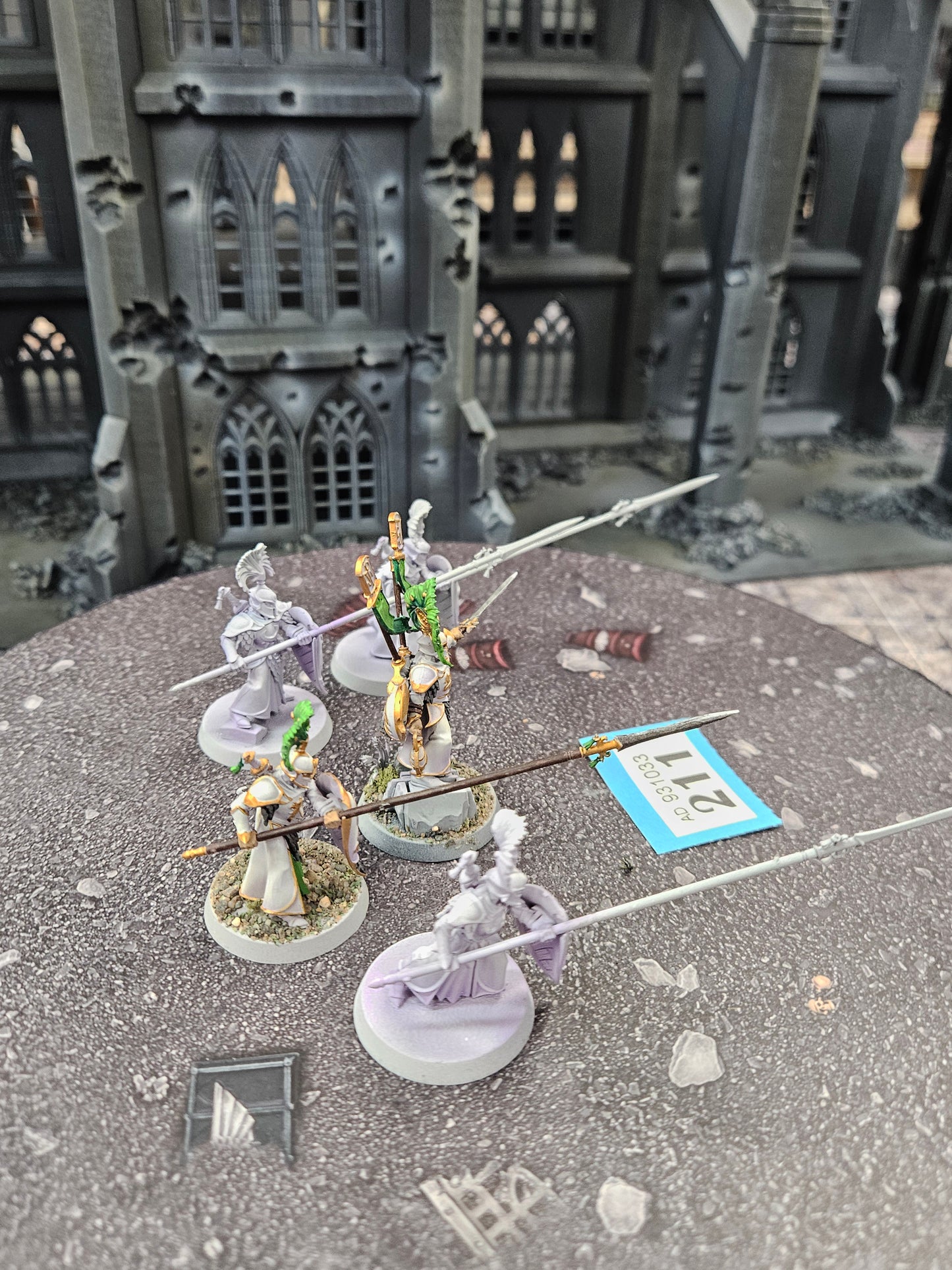 5x Wanari Auralan Wardens #211 Lumineth Realm Lords AOS Warhammer 40k