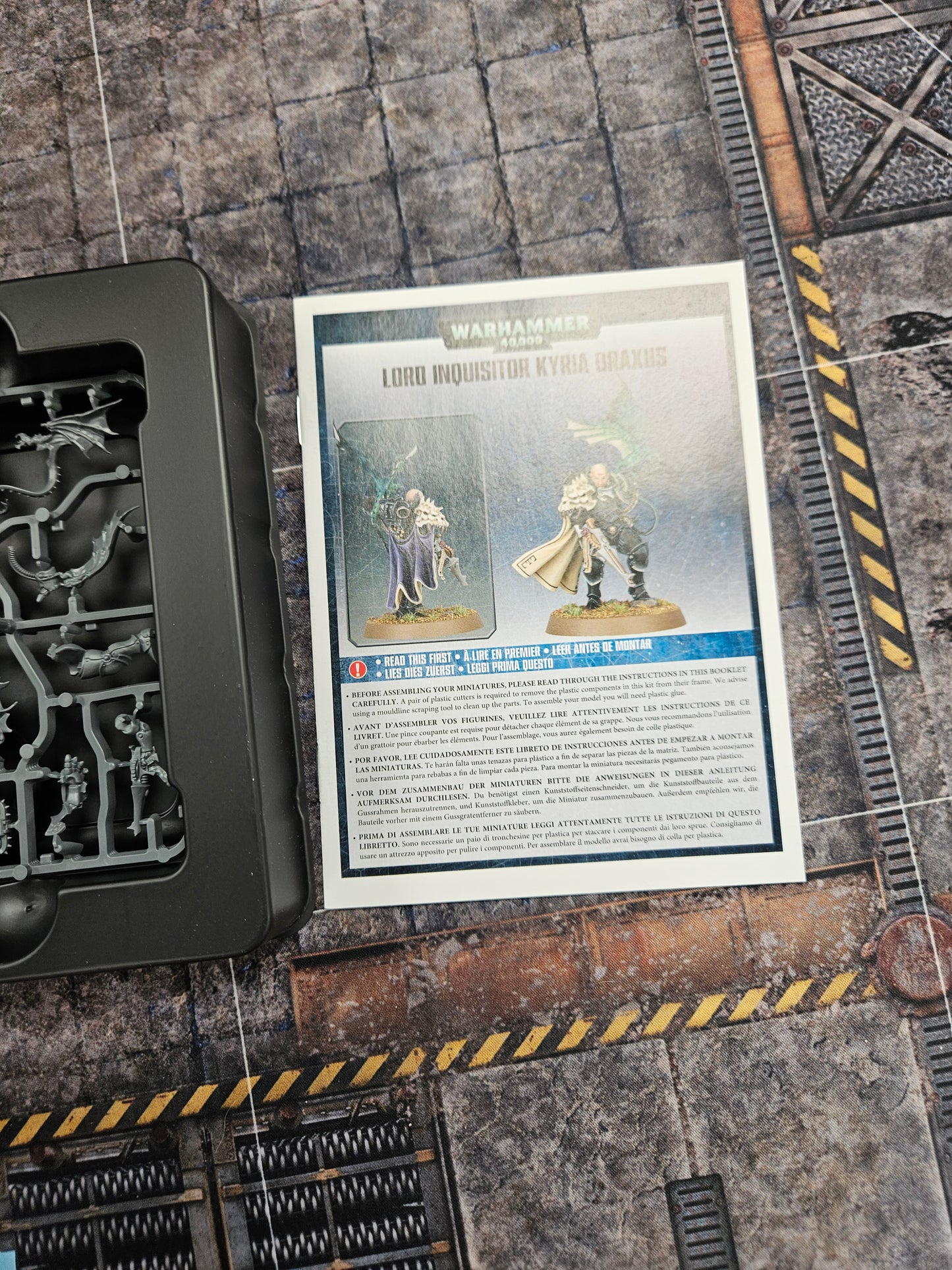 Lord Inquisitor Kyria Draxus NOS #300 Imperial Agents Warhammer 40k