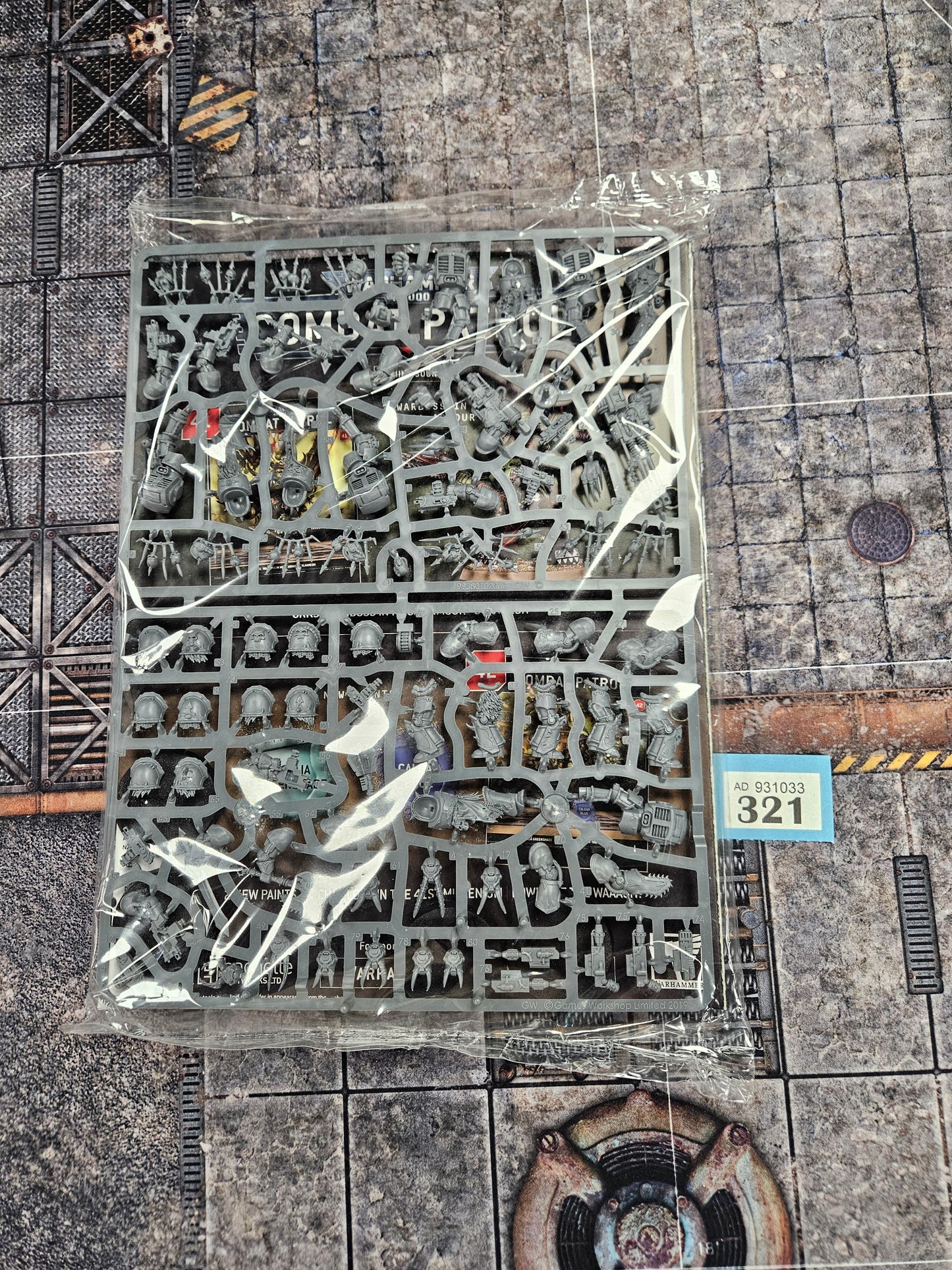 Combat Patrol Issue 40 5x Chaos terminators #321 Warhammer 40k