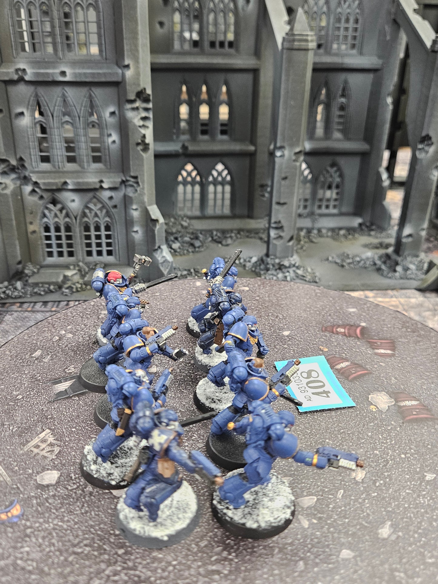 10x Primaris Assault Intercessors #408 Space Marines Warhammer 40k