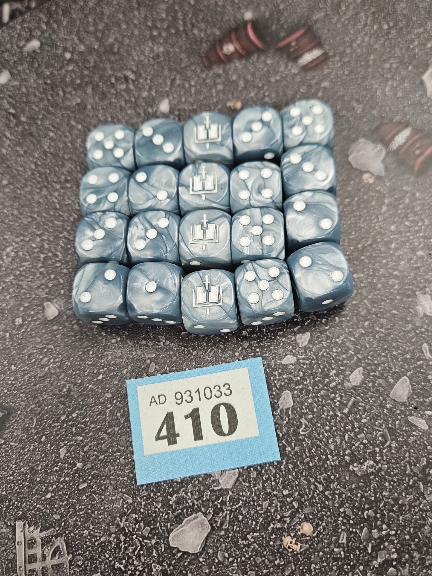 20x Grey Knights Dice #410 Space Marines Warhammer 40k