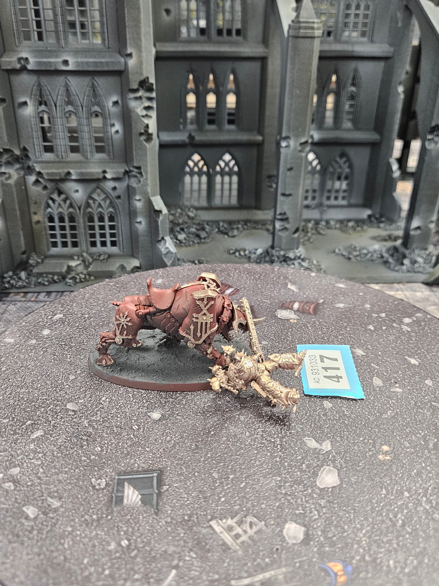 Chaos Lord on Juggernaut #417 World Eaters Warhammer 40k