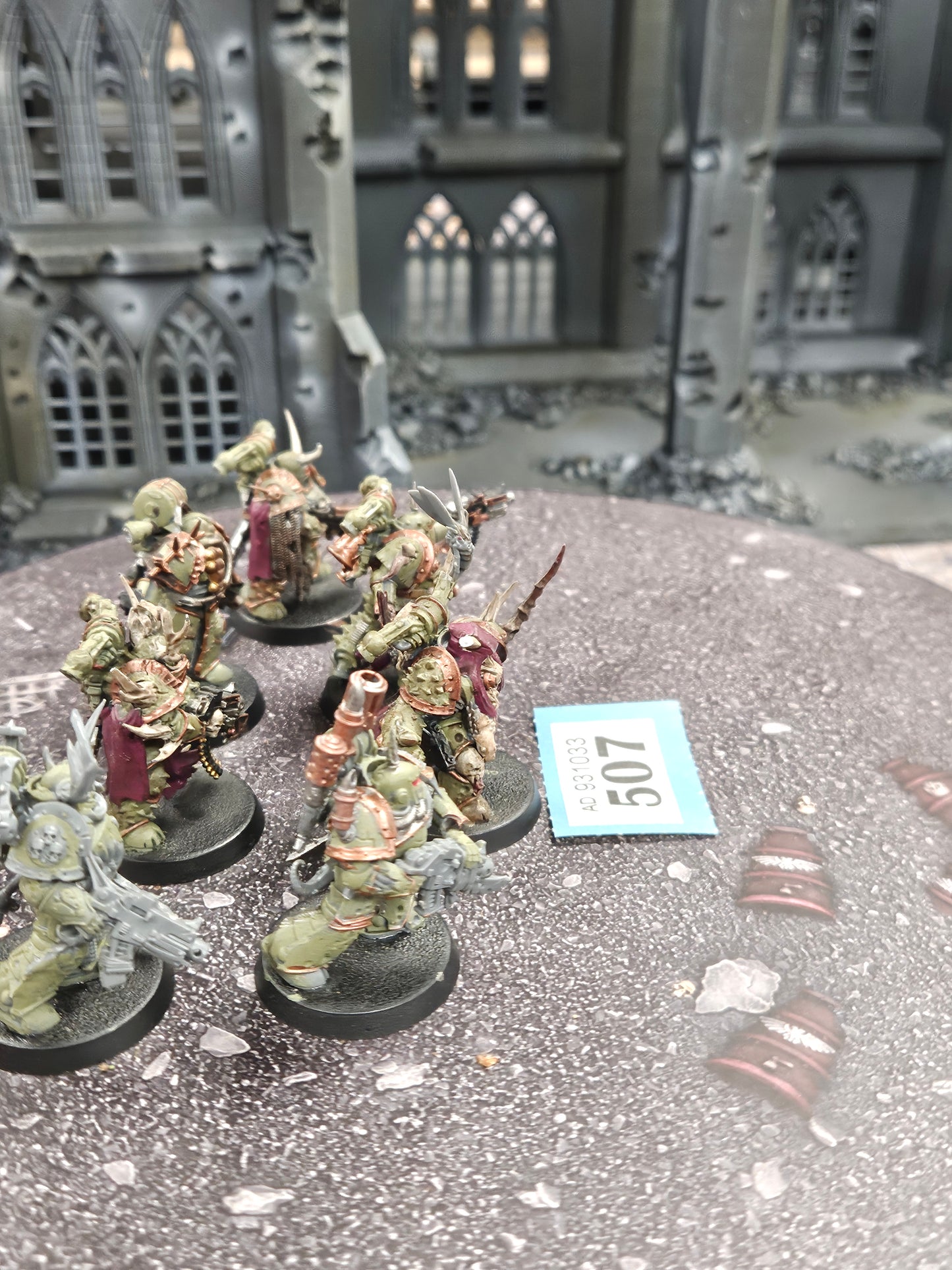 7x Plague Marines #507 Death Guard Warhammer 40k
