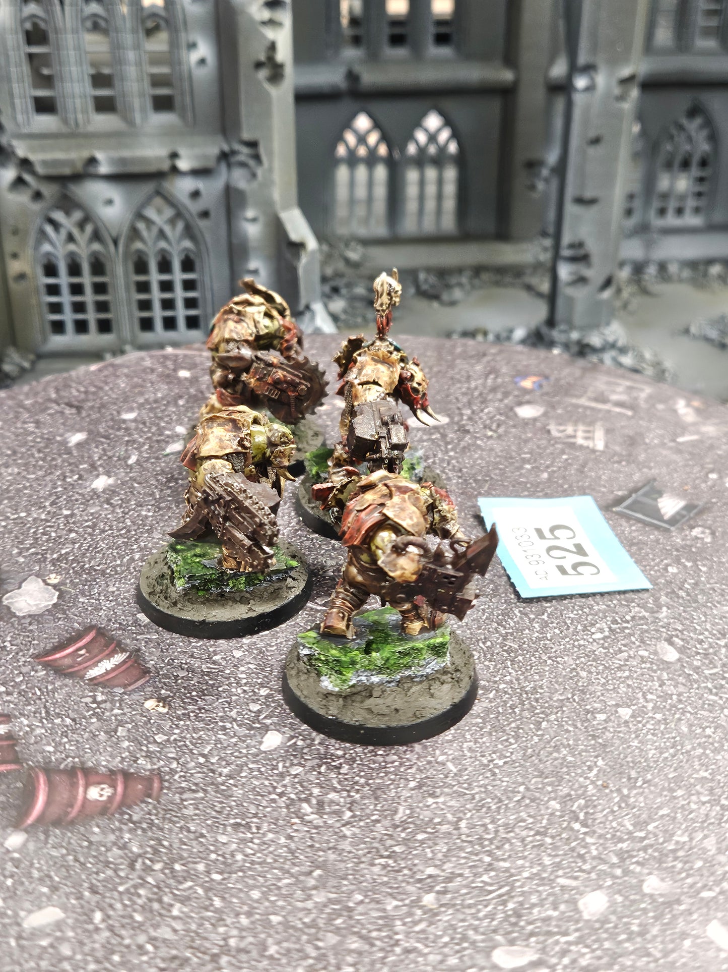 4x Brute Ragerz Or Meganobz Kitbash #525 Well Painted Orks Orruk Warclans Warhammer 40k AOS