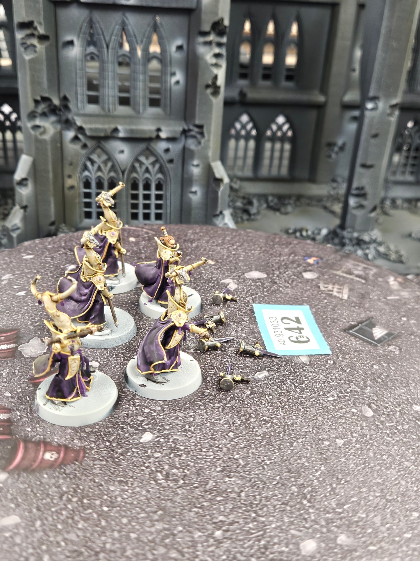 5x Alarith Stoneguard #642 Lumineth Realm Lords AOS Warhammer 40k