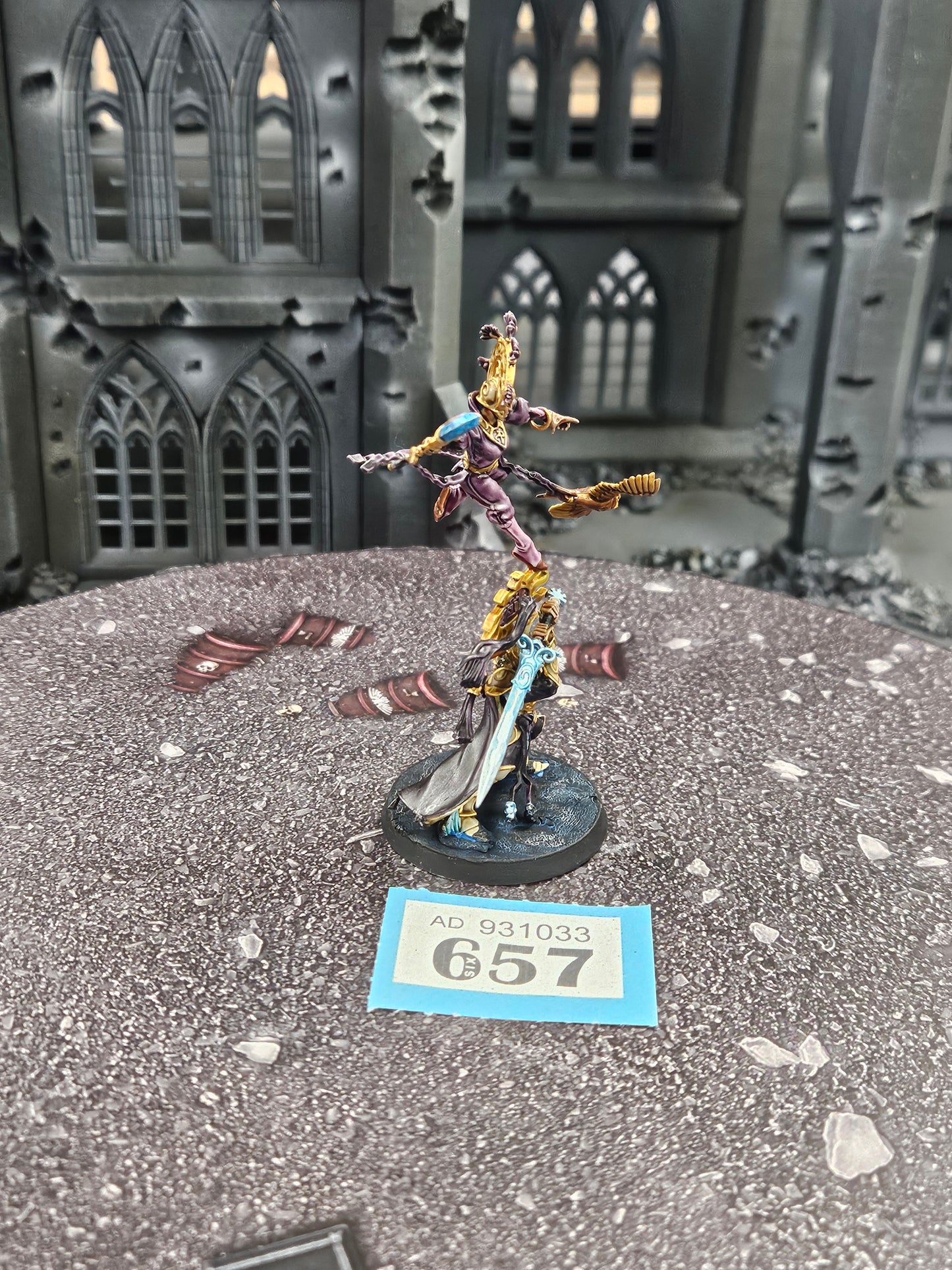 Ellania and Ellathor, Eclipsian Warsages #657 Lumineth Realm Lords AOS Warhammer 40k