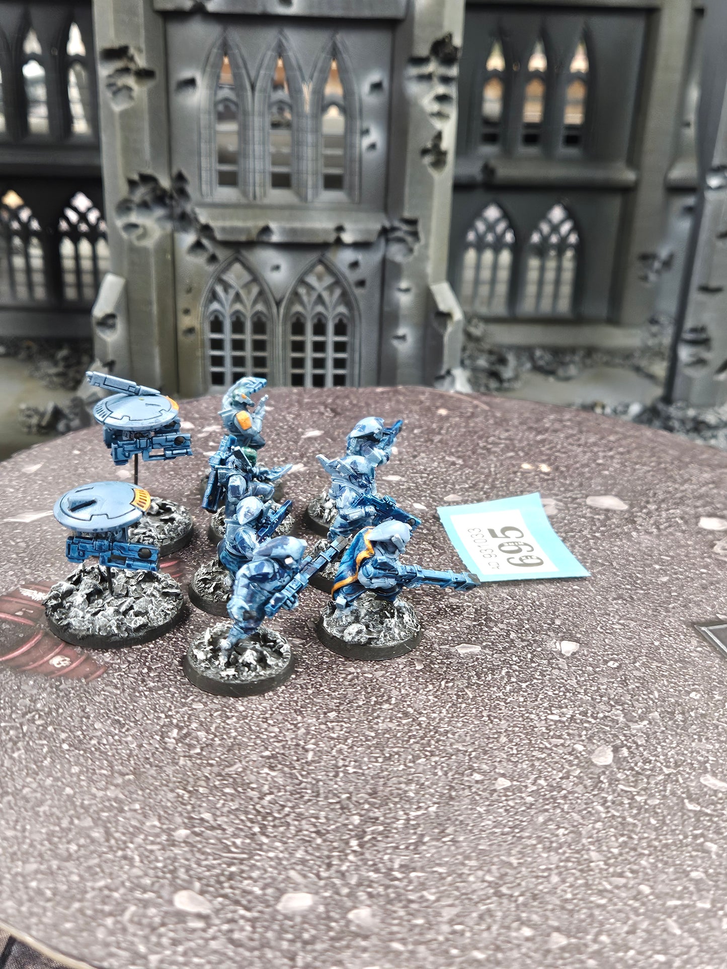 7x Pathfinders + 2x Drones #695 Tau T'au Empire Warhammer 40k
