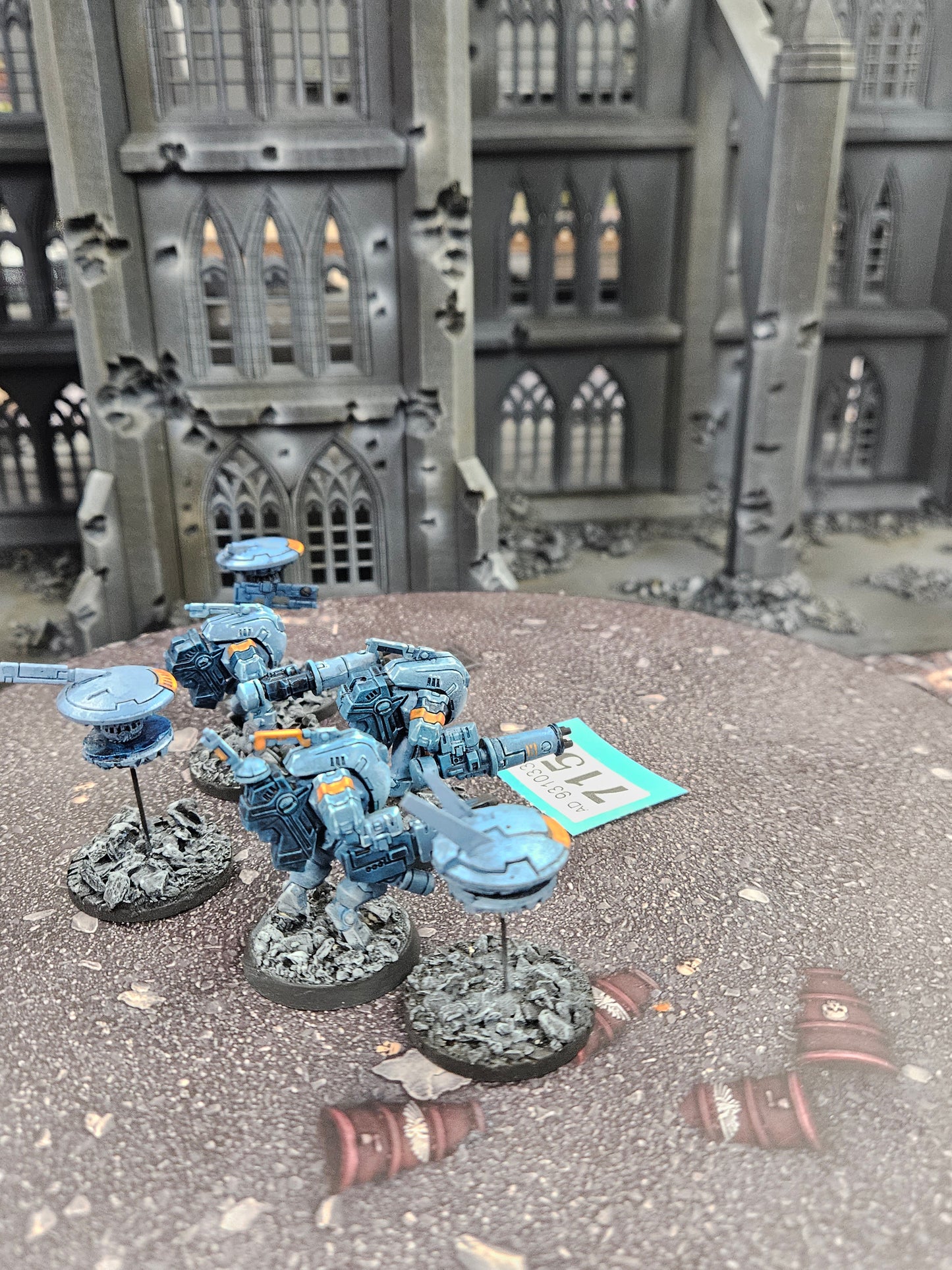 3x Stealth Suits + 3x Drones #715 Tau T'au Empire Warhammer 40k