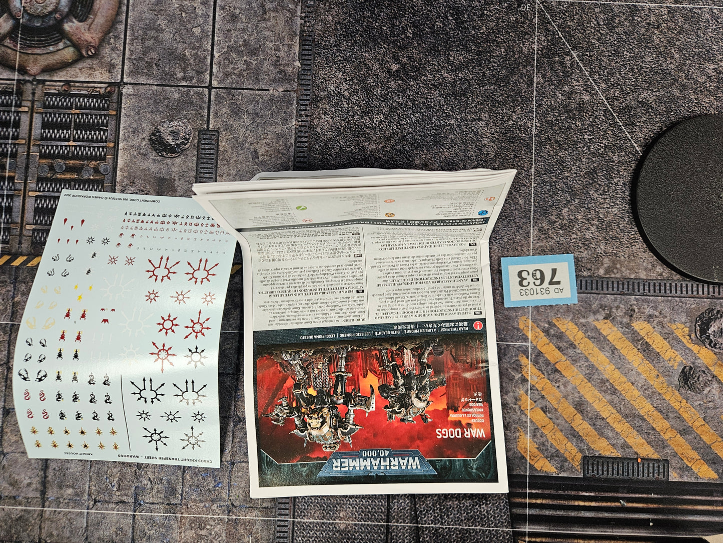 Wardogs #763 NOS Chaos Knights Warhammer 40k