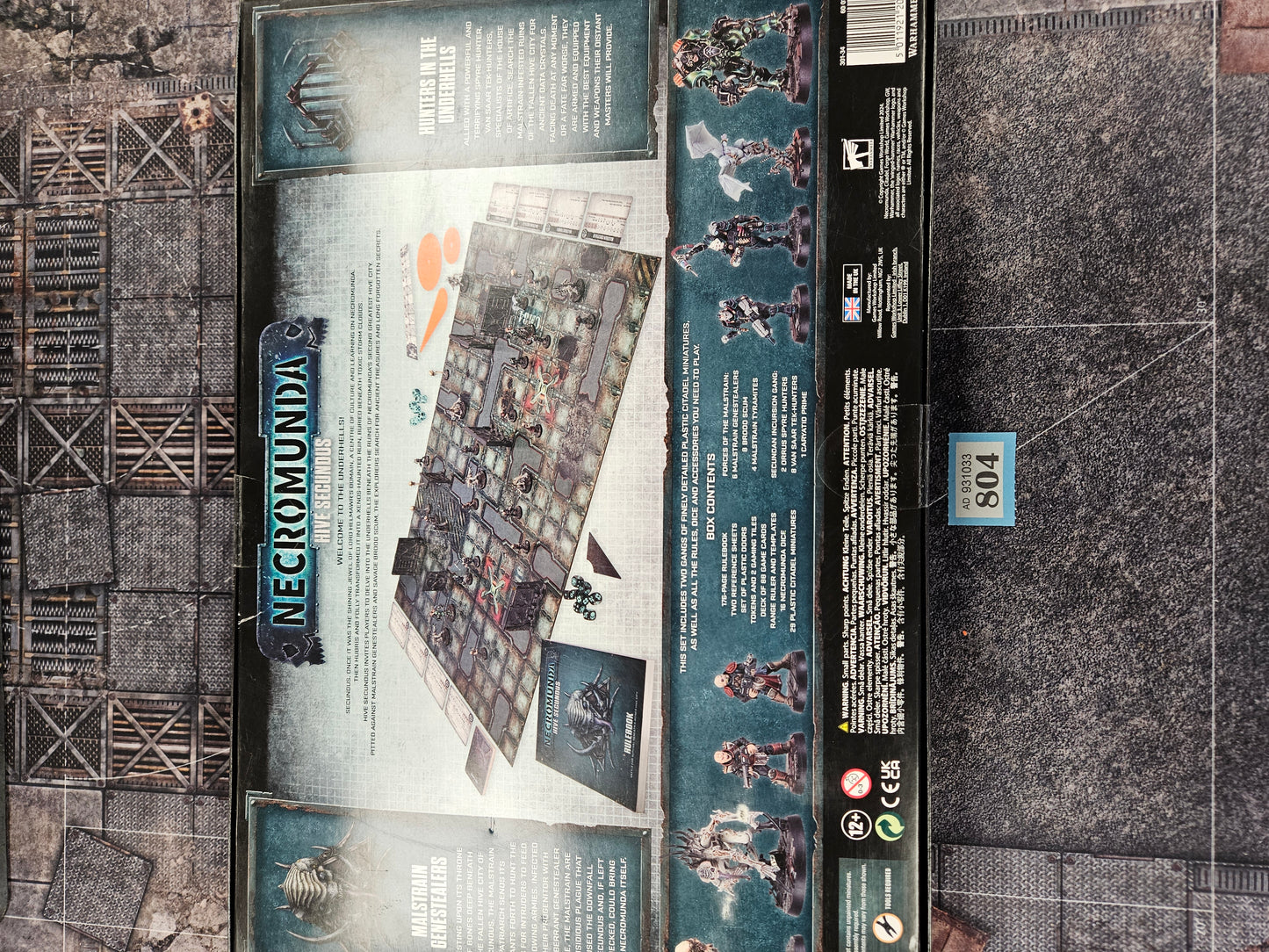 Hive Secundus BNIB #804 Necromunda Warhammer 40k