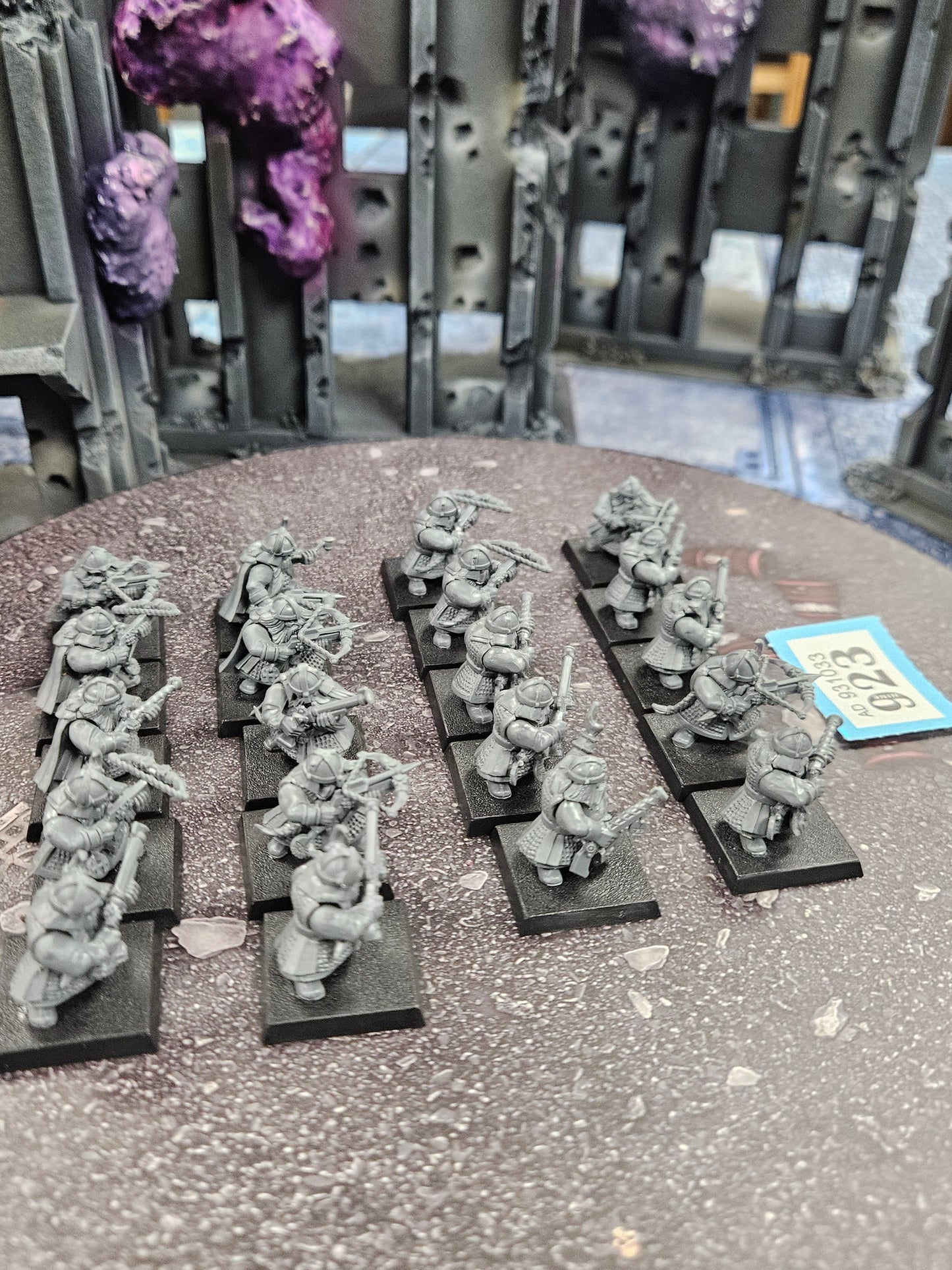 20x Dwarf Quarrelers #923 Dwarfen Mountain Holds Old World Fantasy Warhammer 40k
