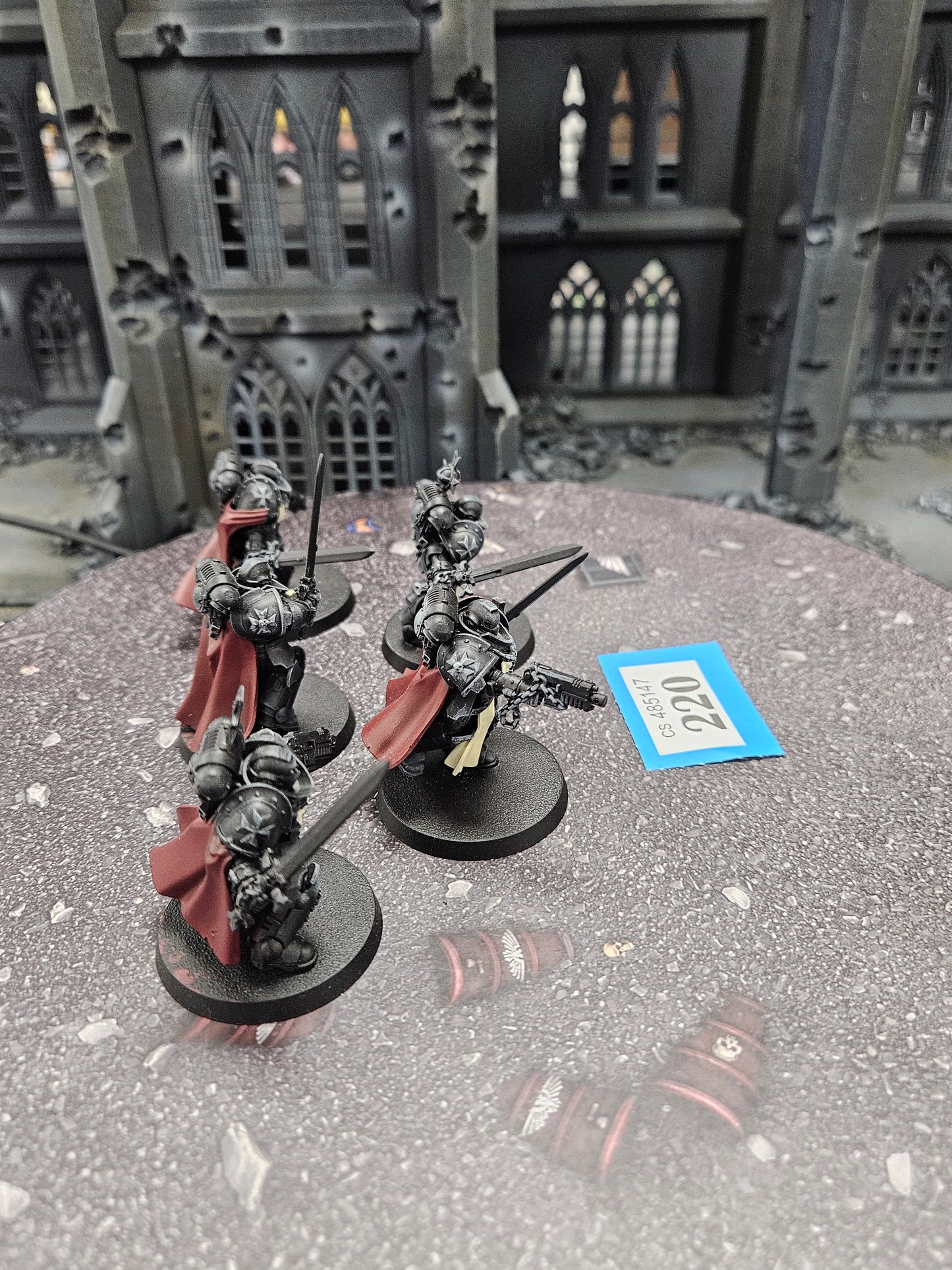 5x Sword Brethren #220 Black Templars Space Marines Warhammer 40k