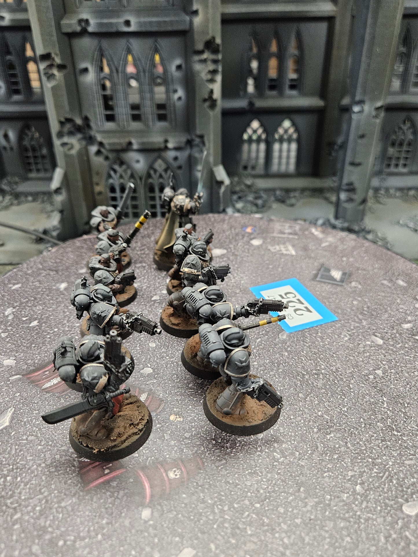 10x Crusader Squad Black Templars #225 Space Marines Warhammer 40k