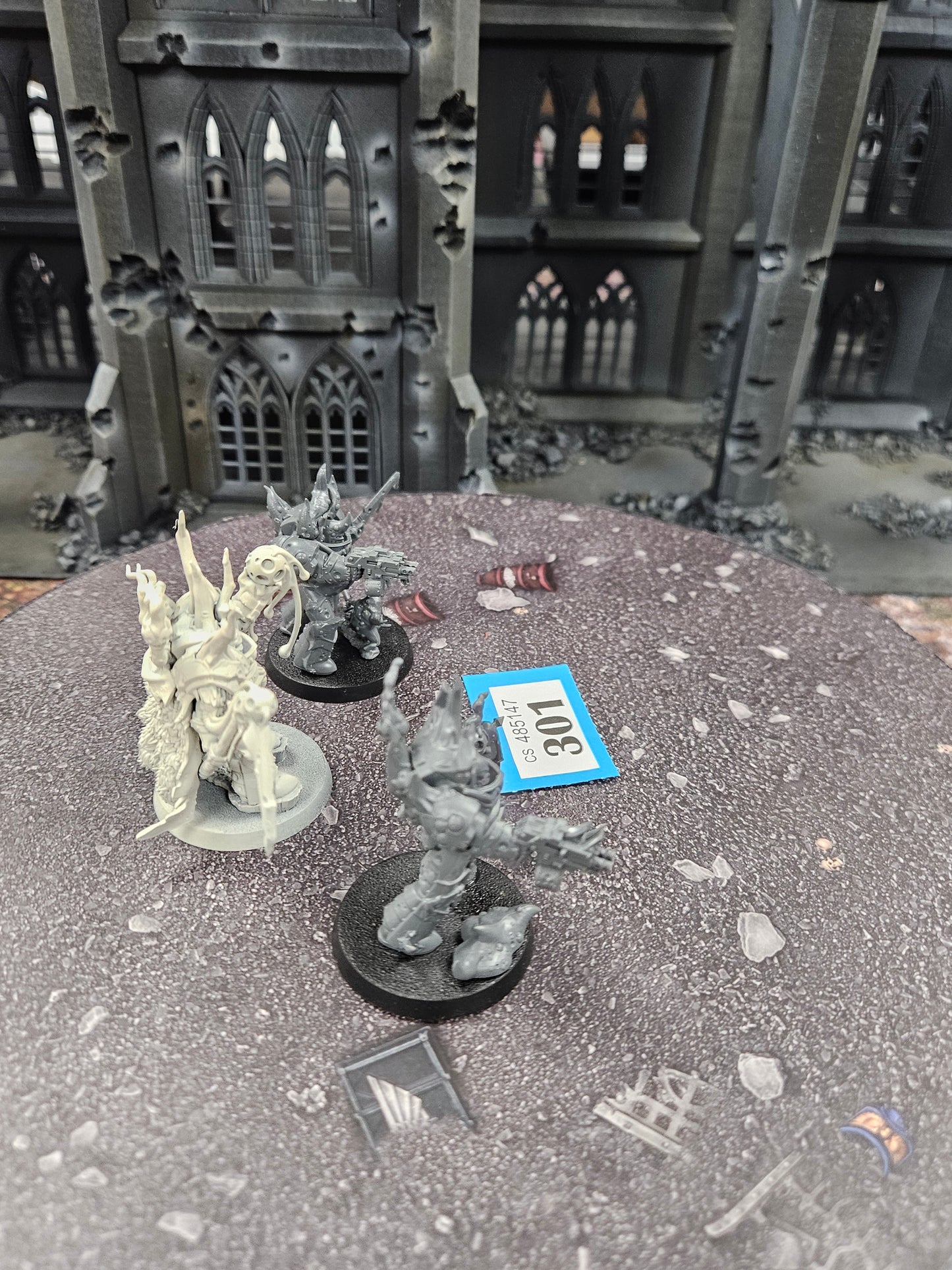 1x Lord Felthius and 2x Tainted Cohort #301 Death Guard Warhammer 40k