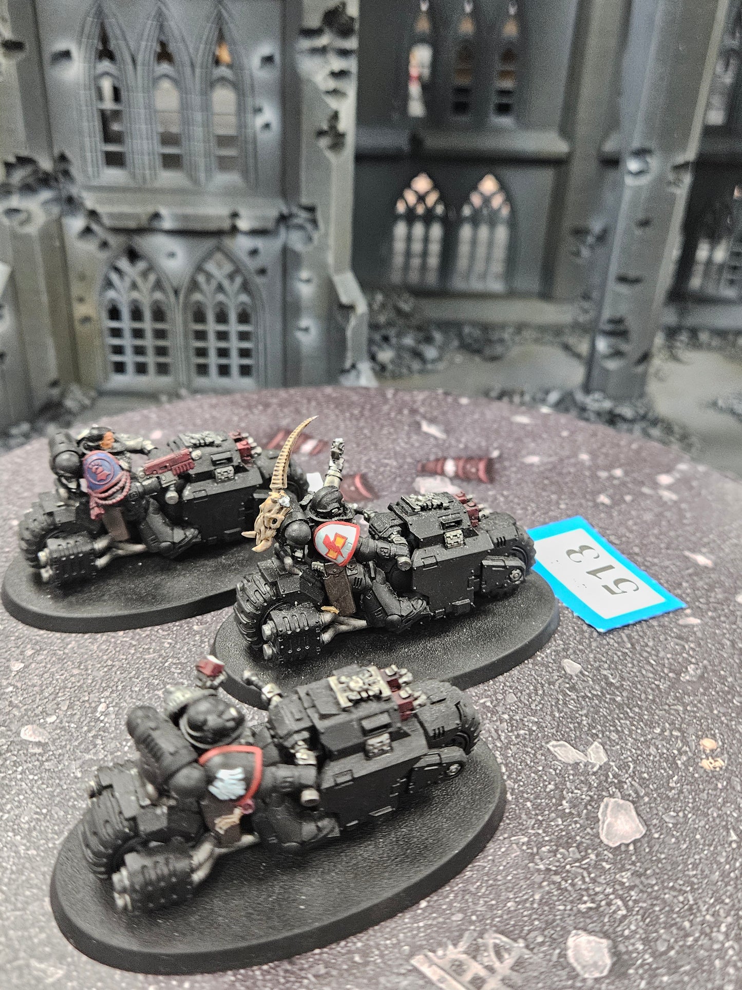 3x Primaris Outriders #513 Space Marines Warhammer 40k