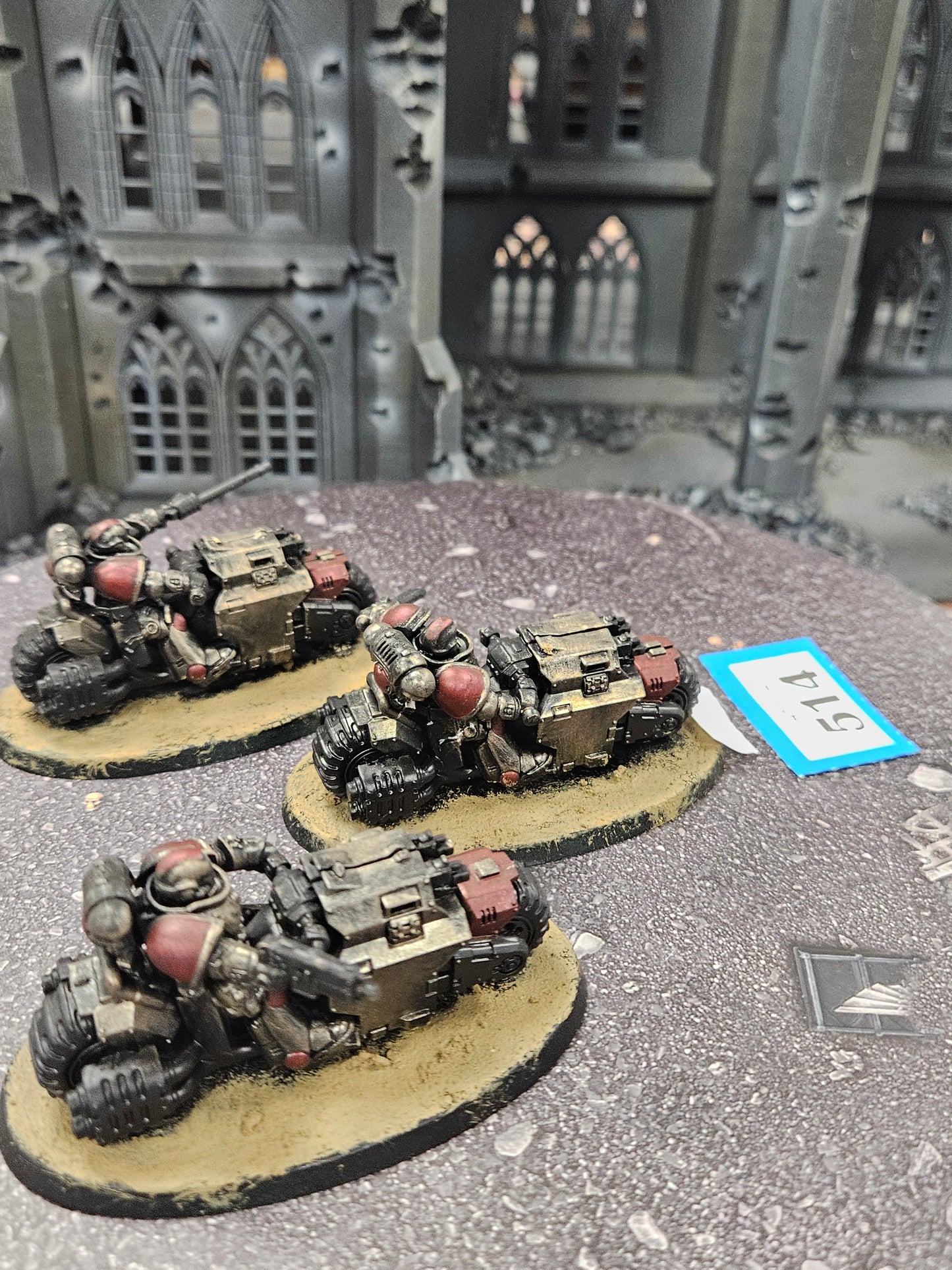 3x Primaris Outriders #514 Space Marines Warhammer 40k