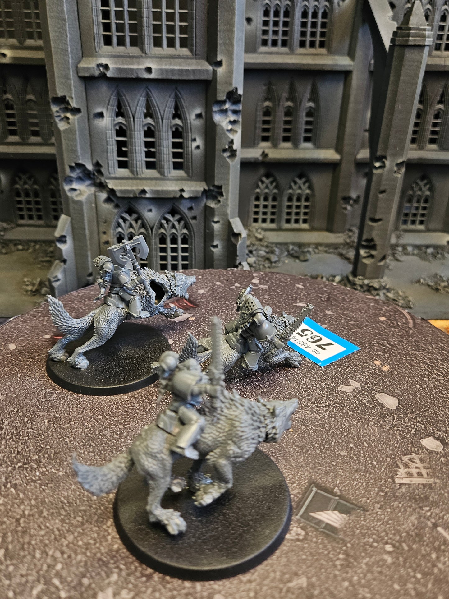 * 3x Thunderwolf Cavalry #765 Space Wolves Space Marines Warhammer 40k