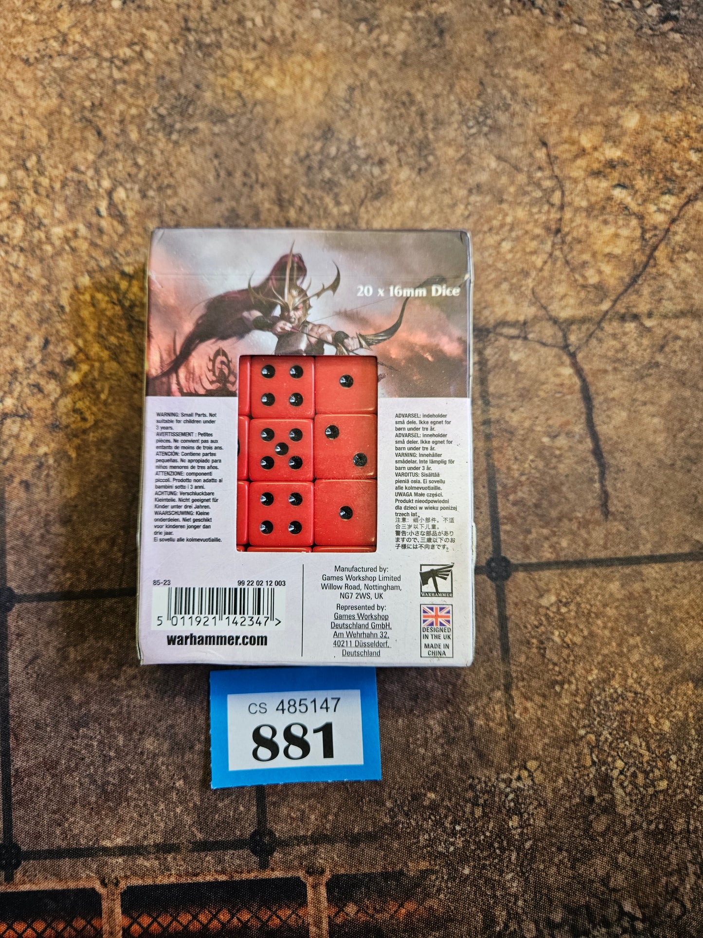 Daughters of Khaine Dice #881 AOS Warhammer 40k