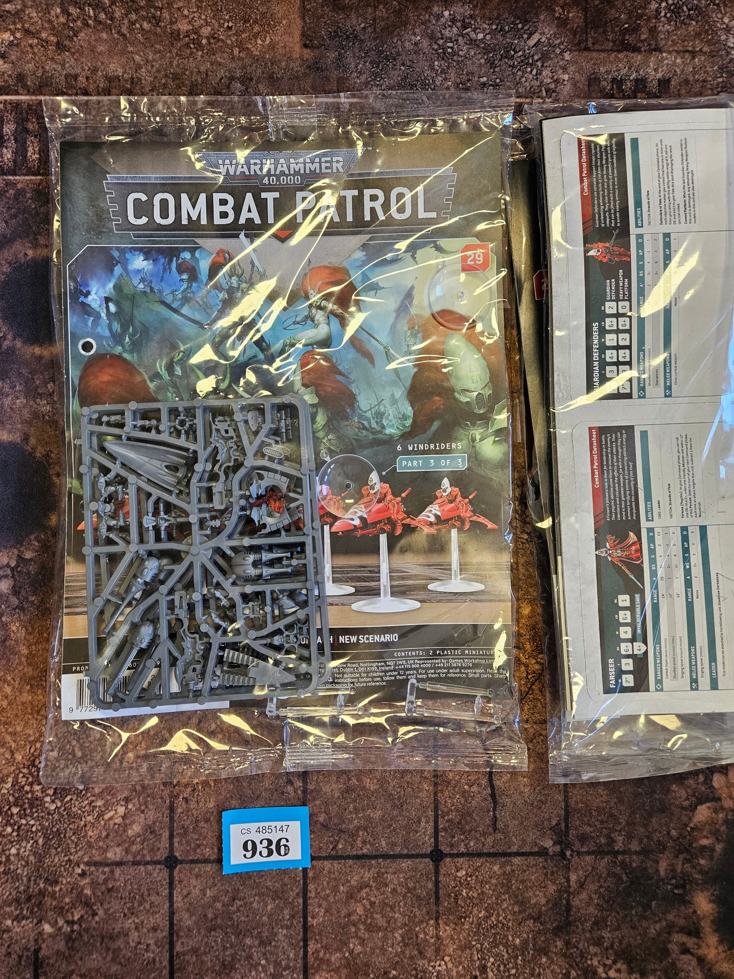 Combat Patrol 27 + 28 + 29 Parts 1,2 + 3 Windriders #936 Aeldari Warhammer 40k