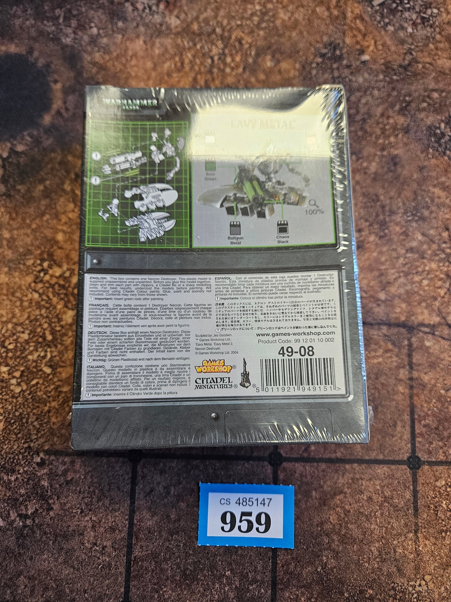 Necron Destroyer BNIB #959 Necrons Warhammer 40k