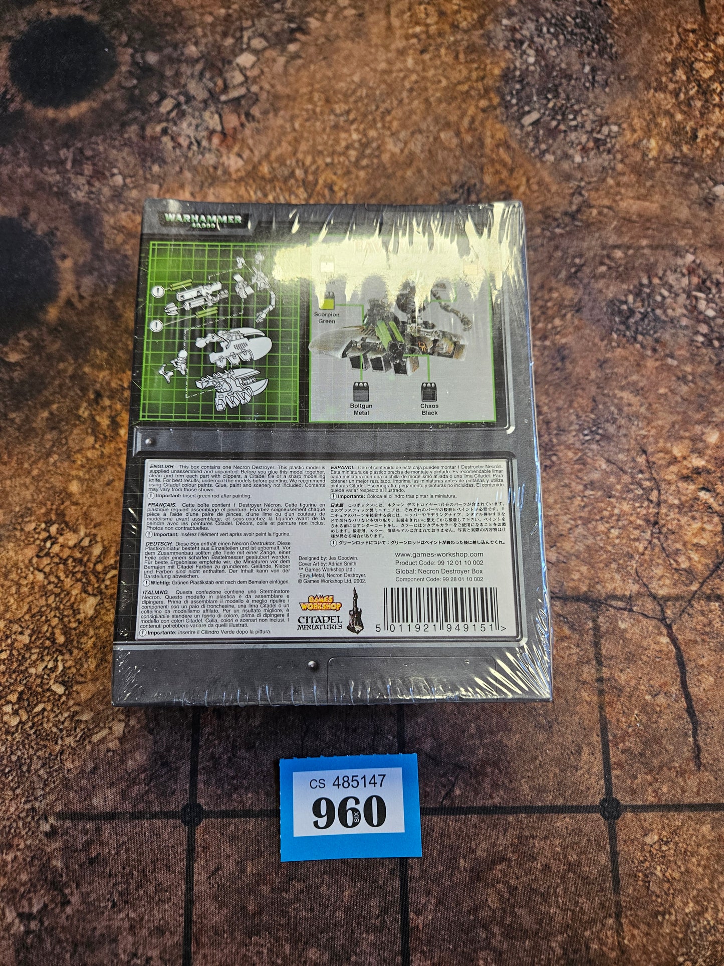 Necron Destroyer BNIB #960 Necrons Warhammer 40k
