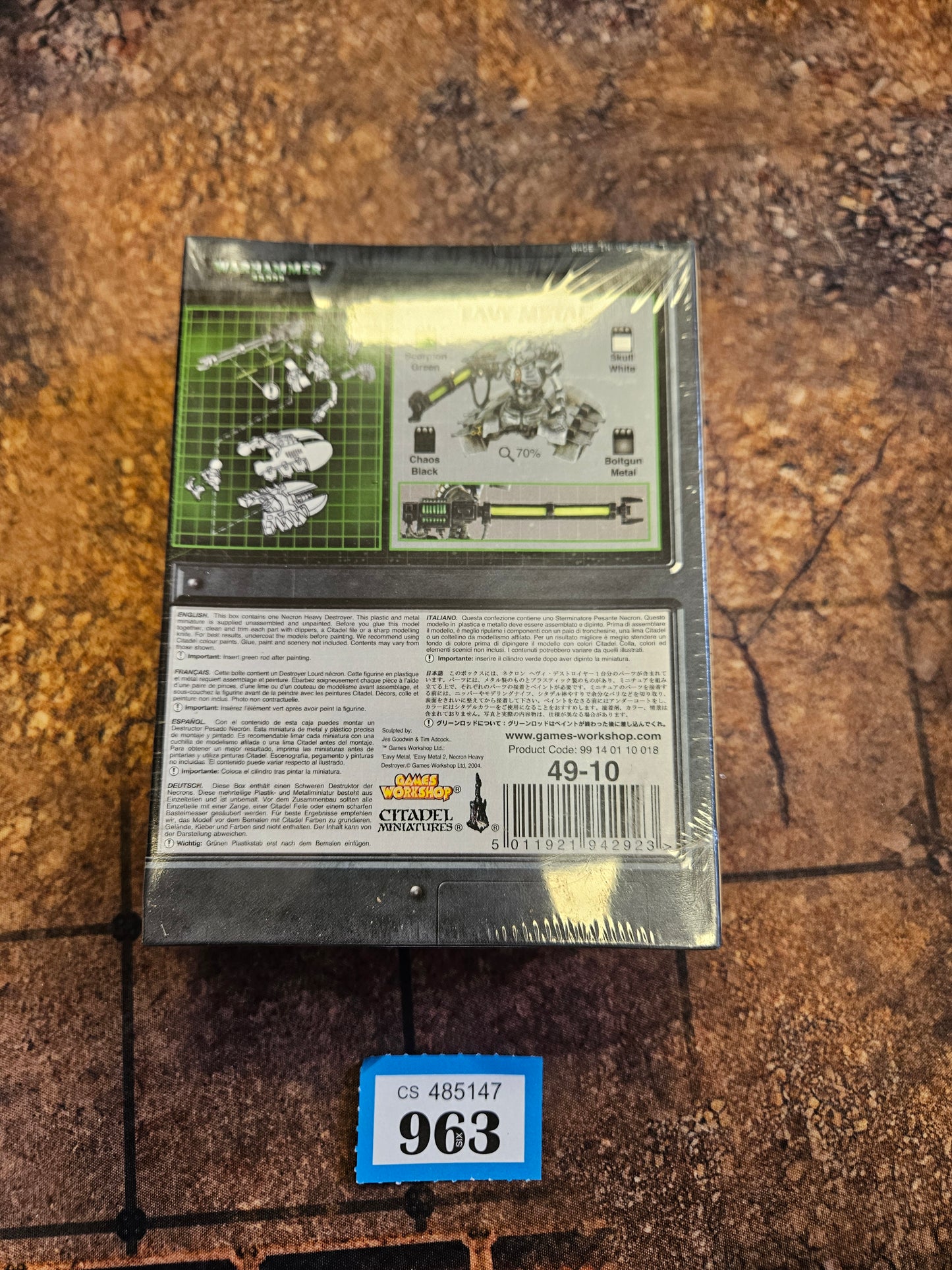 Necron Heavy Destroyer BNIB #963 Necrons Warhammer 40k